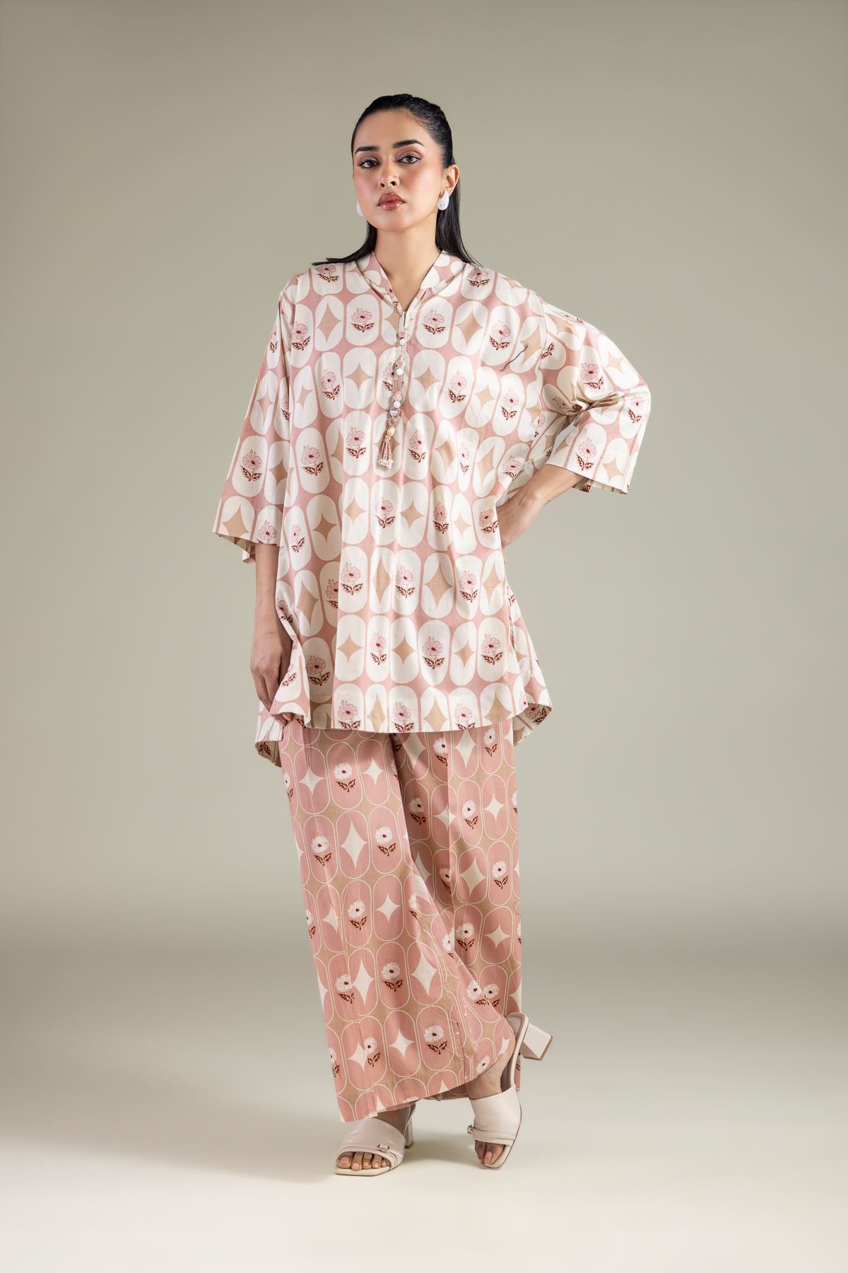 Floral Cambric Pants