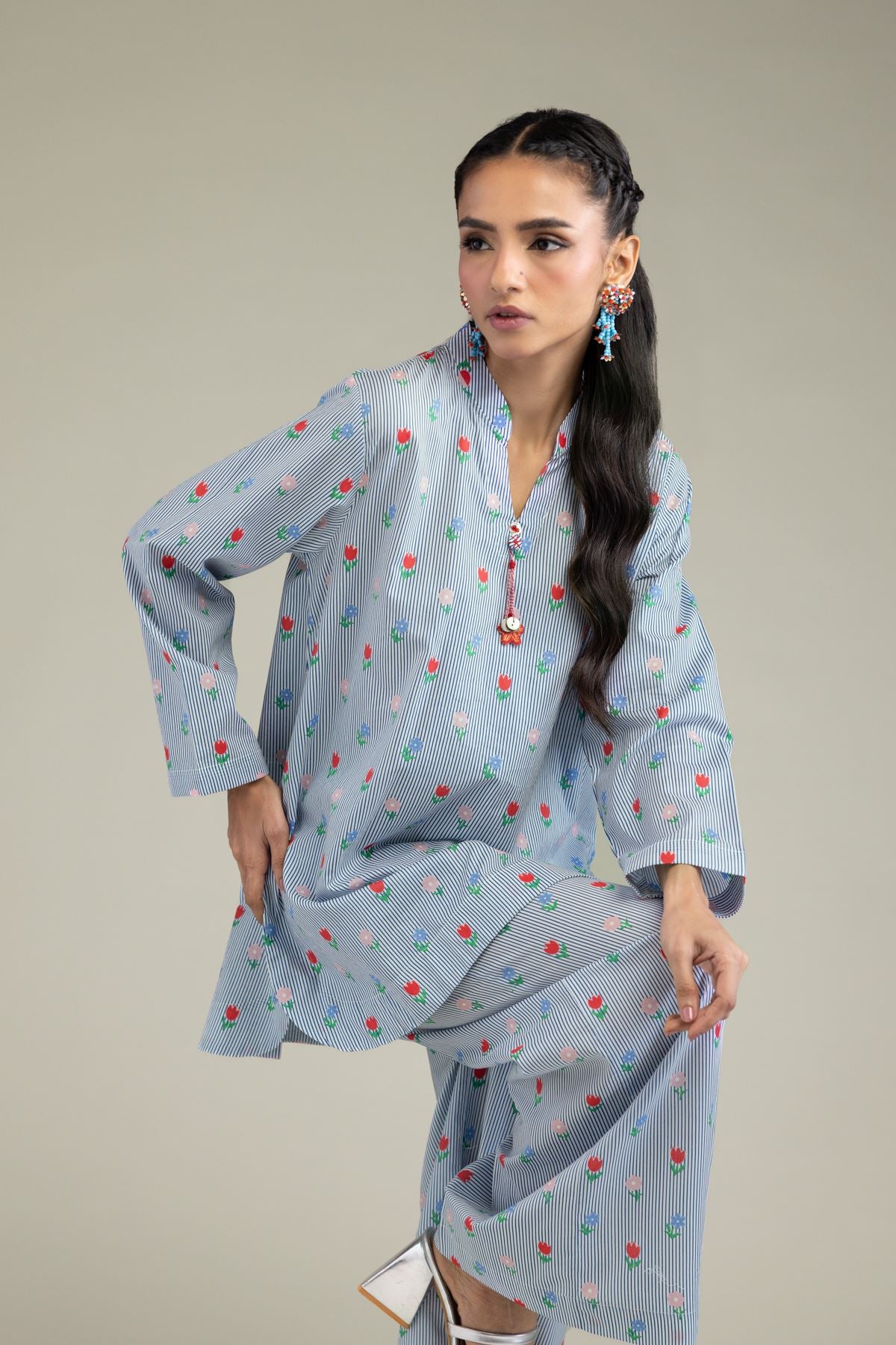 Short Cambric Kurta