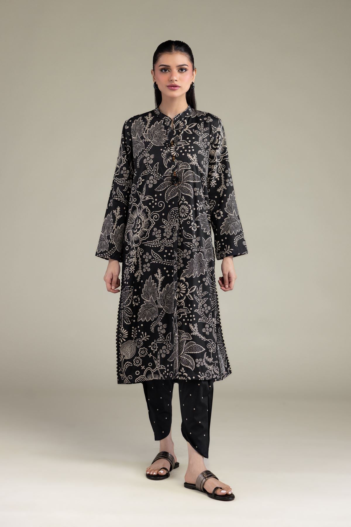 Black Cotton Shalwar