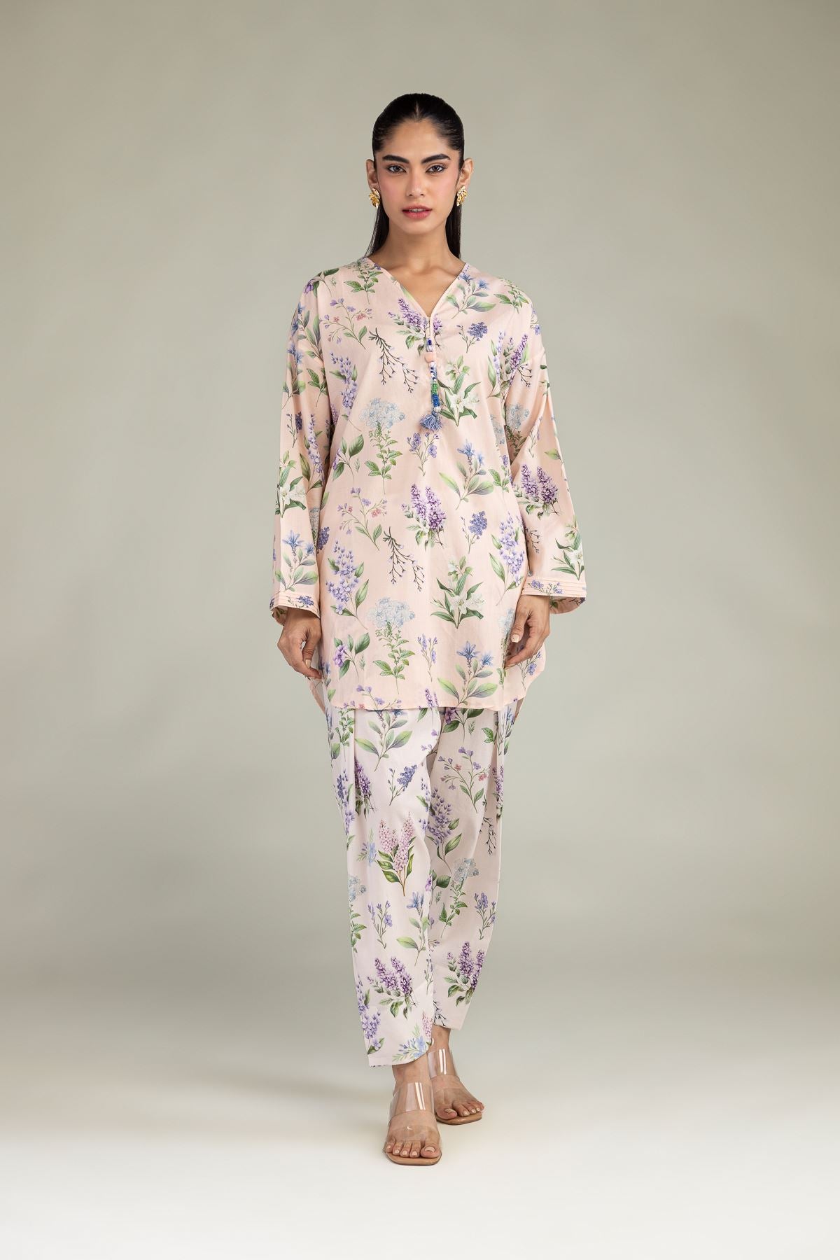 Floral Pastel Shalwar