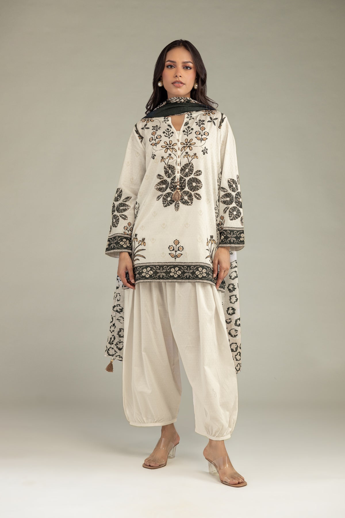 Solid Cotton Shalwar