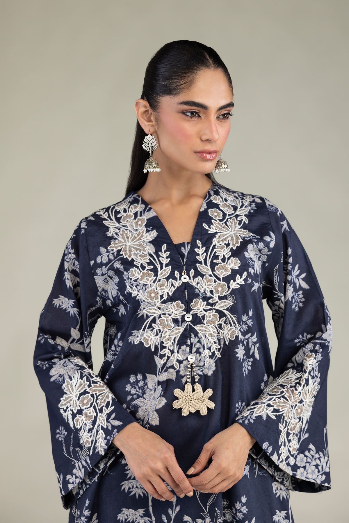 Long Cambric Kurta