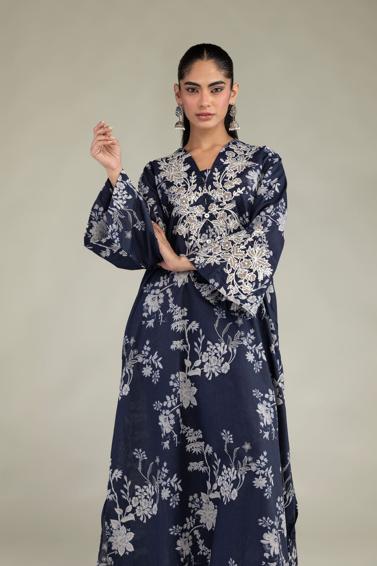 Long Cambric Kurta