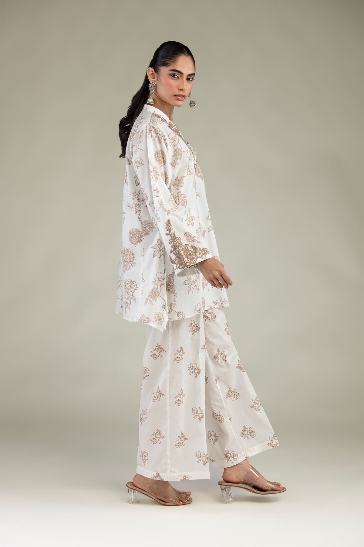 Floral Cambric Pants