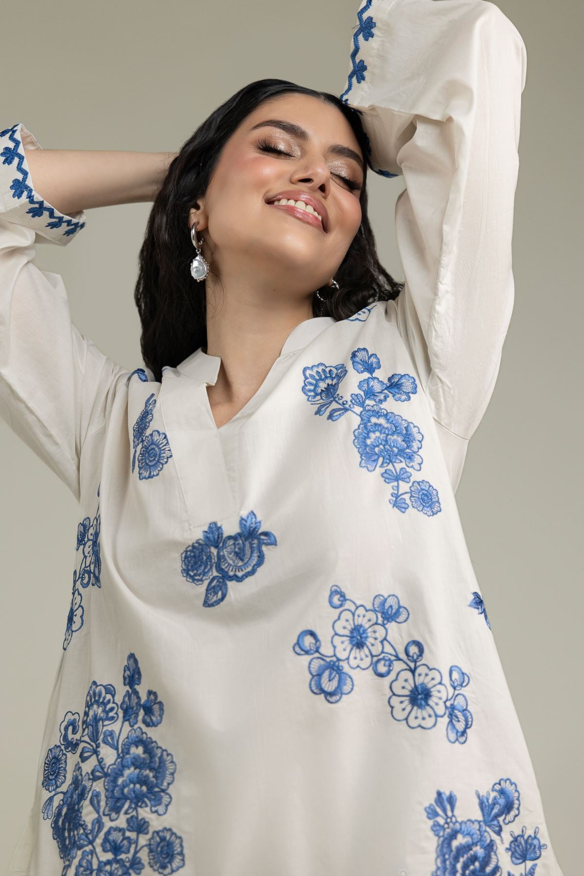 Short Cambric Kurta