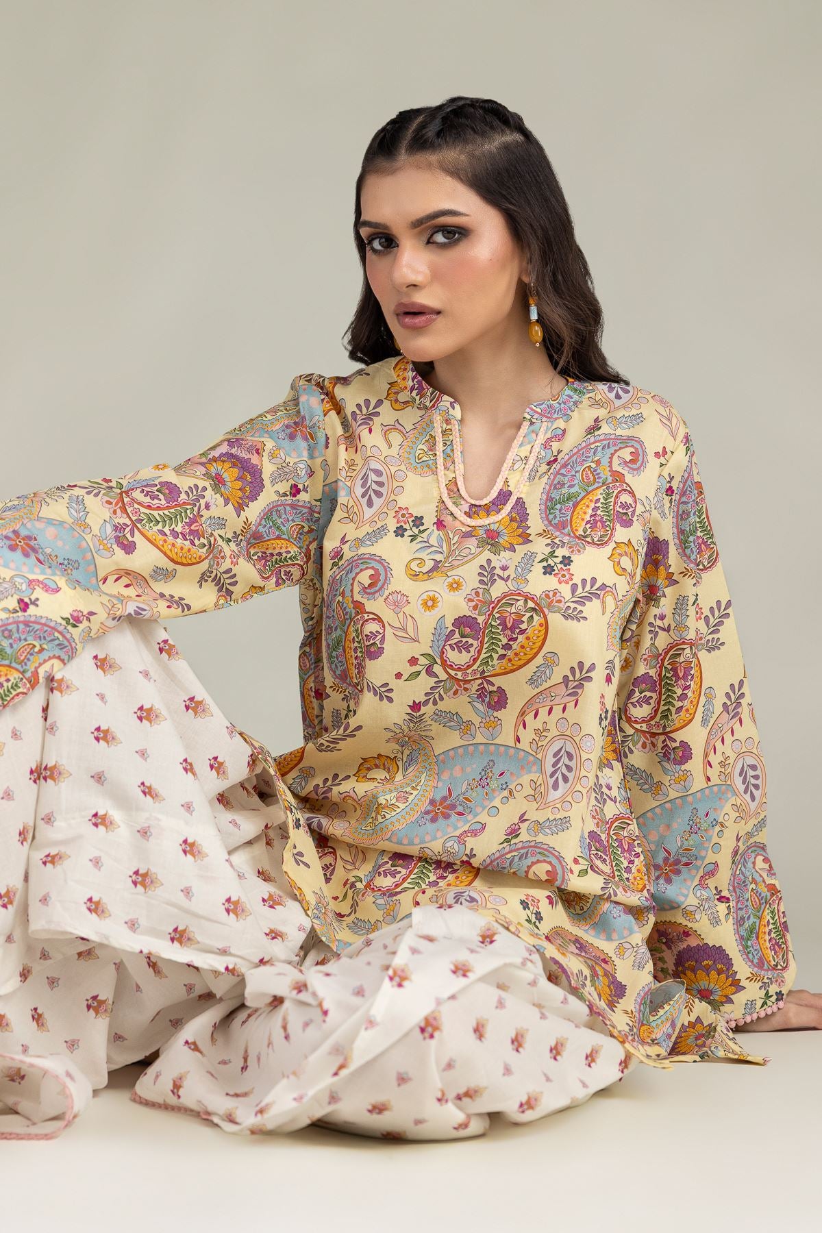 Short Cambric Kurta