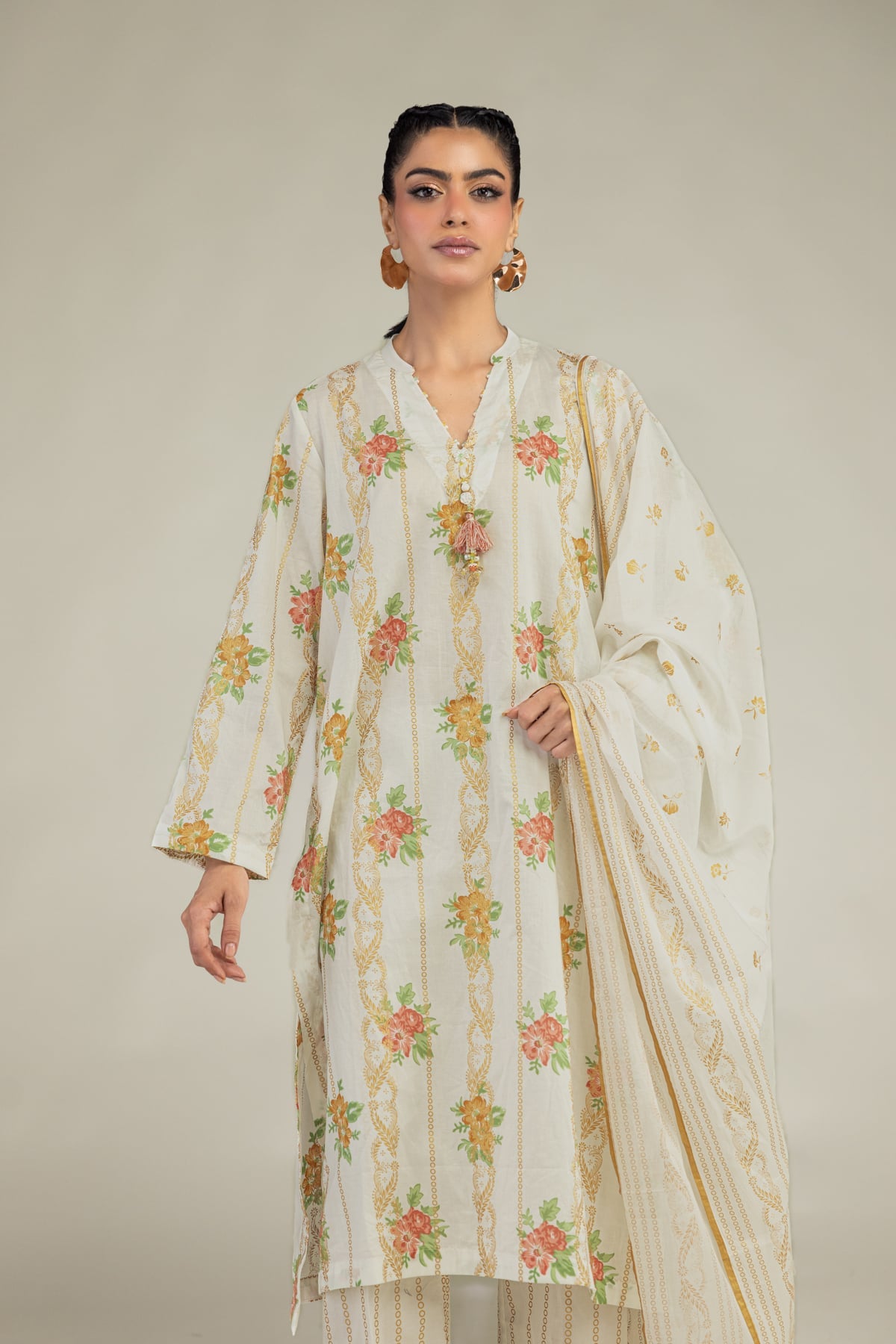 Long Cambric Kurta