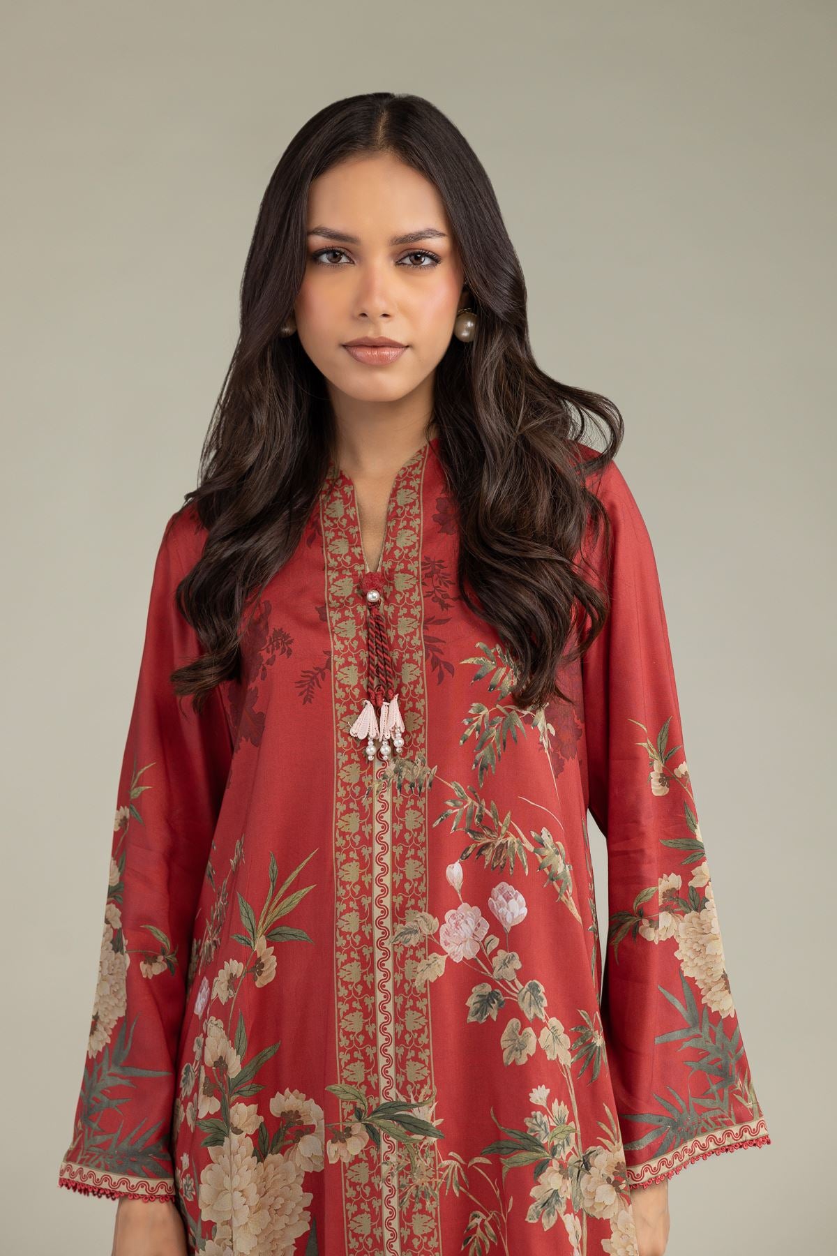 Floral Printed Kurta