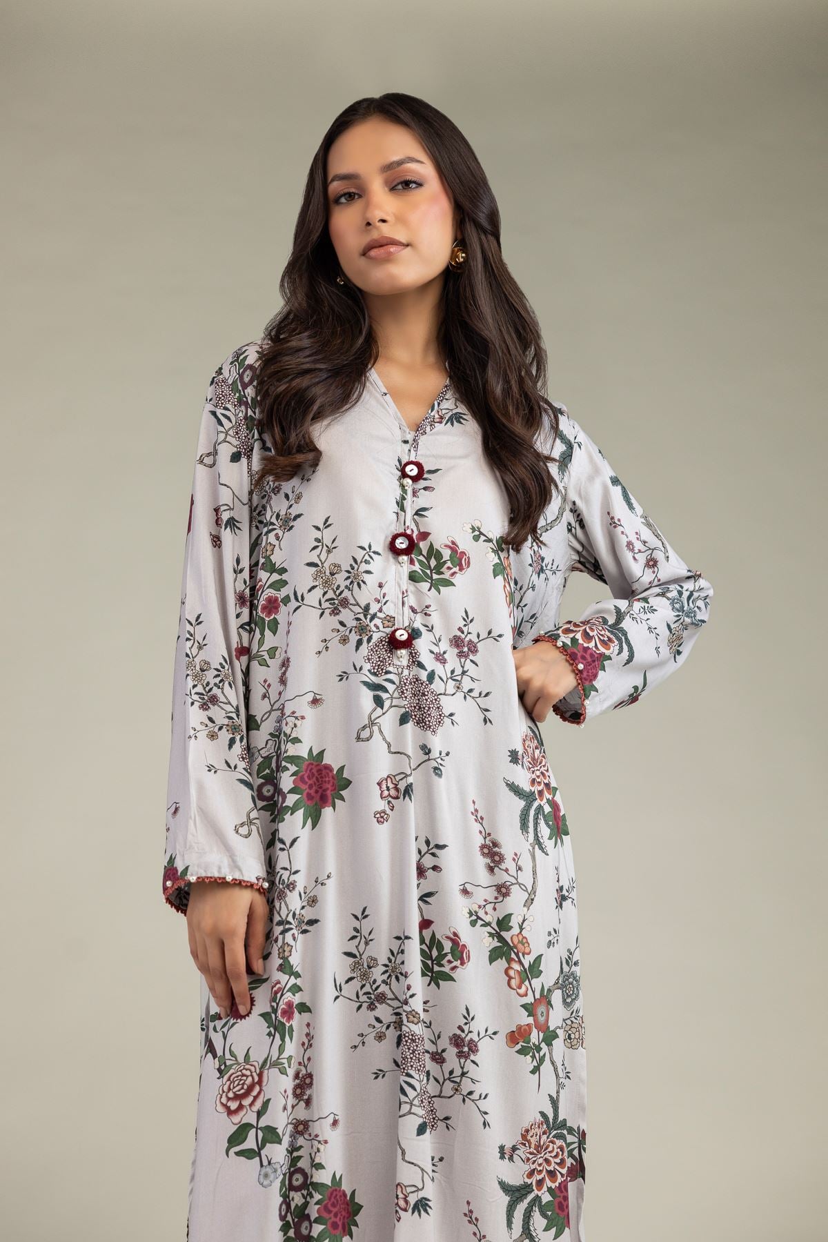 Long Printed Kurta