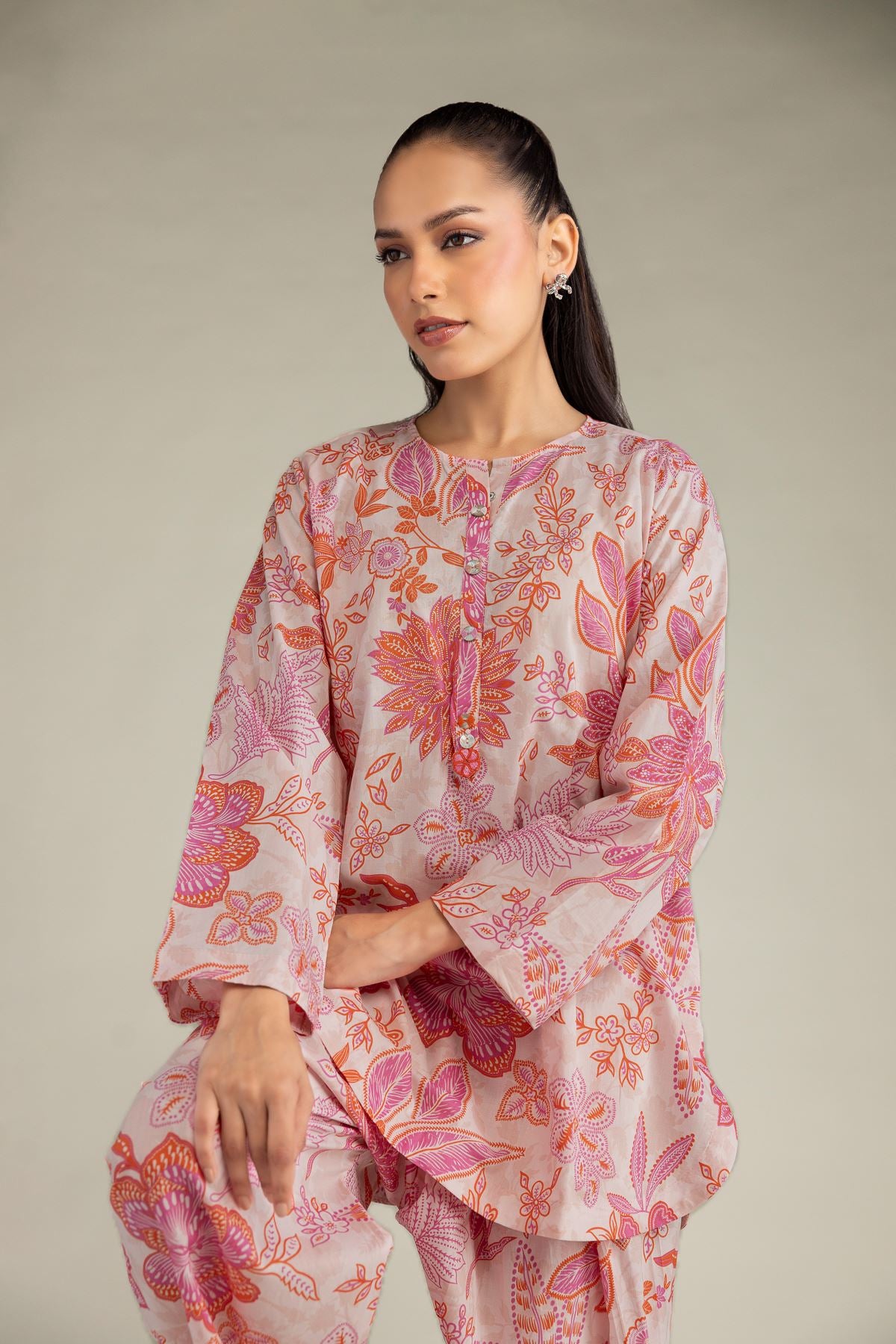 Short Cambric Kurta