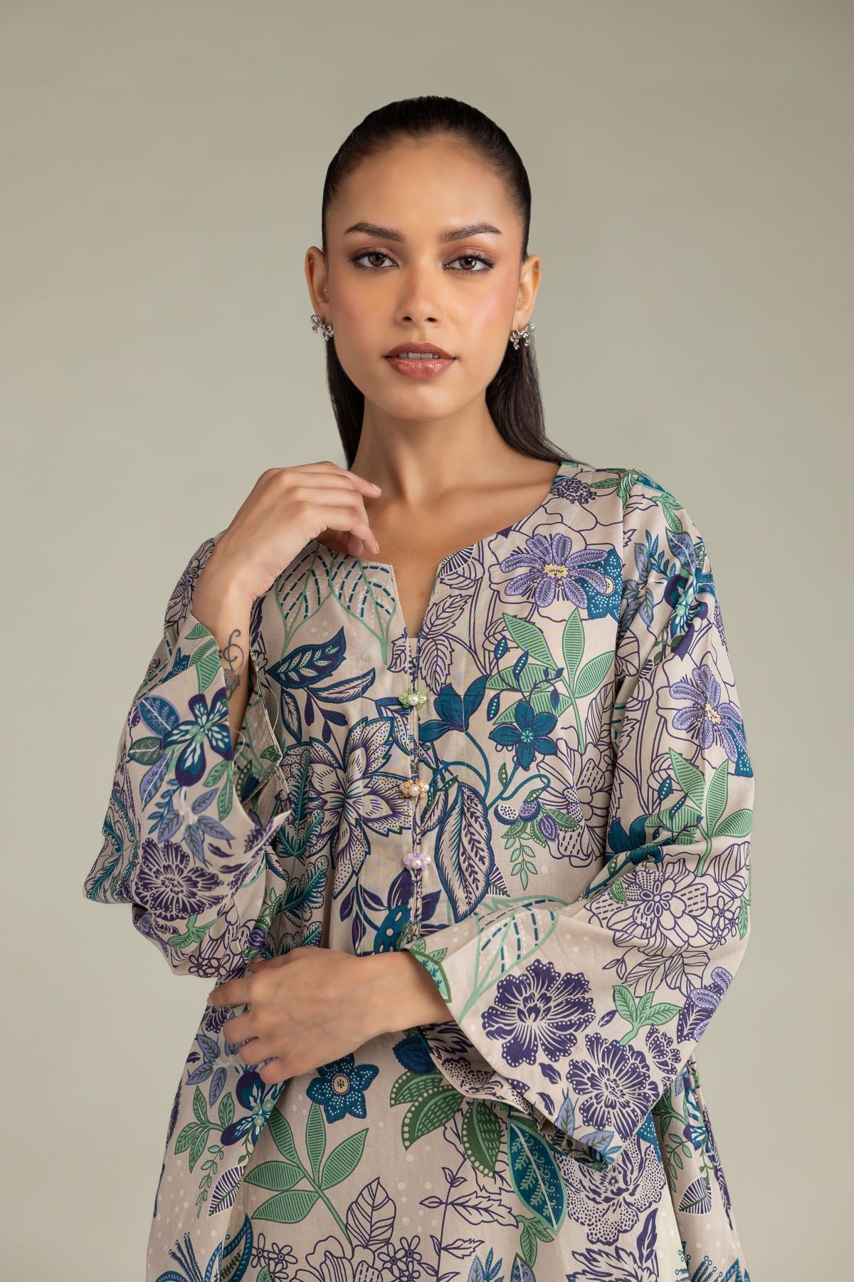 Long Cambric Kurta