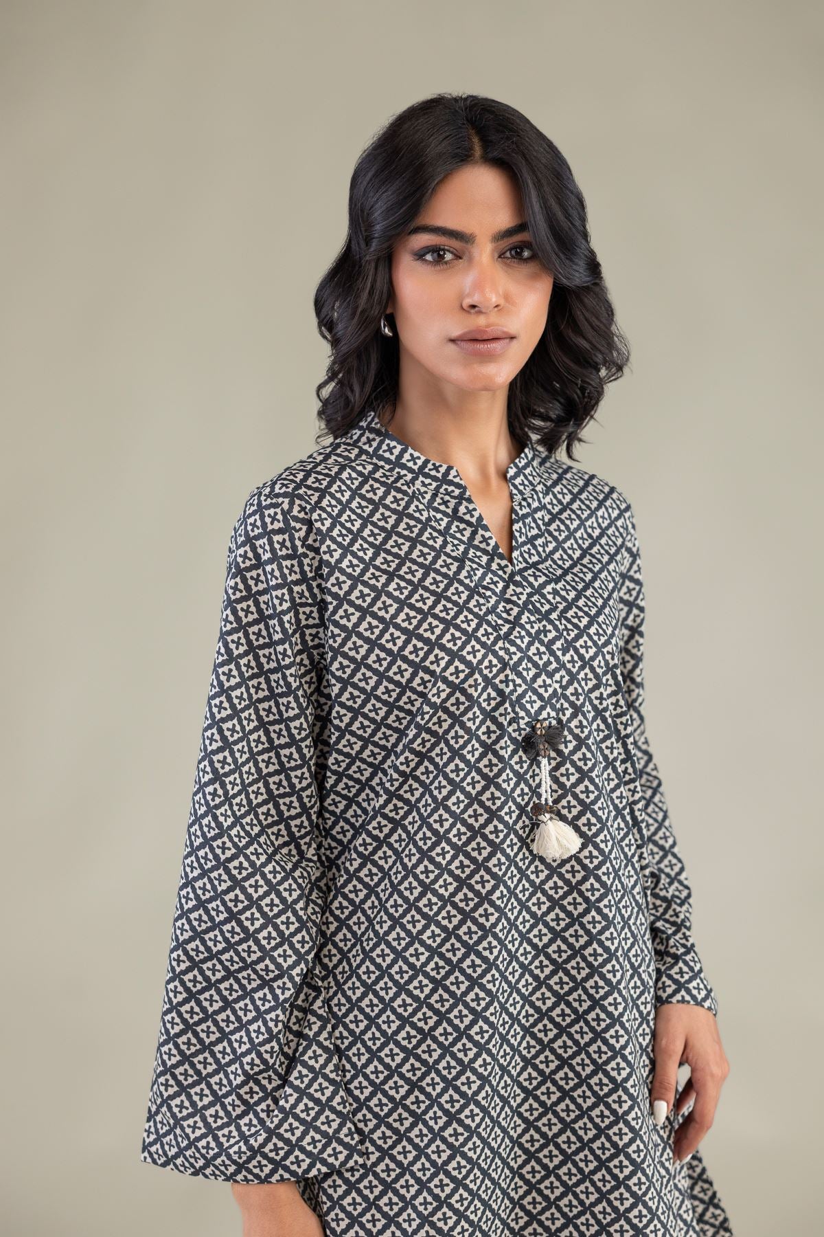 Short Cambric Kurta