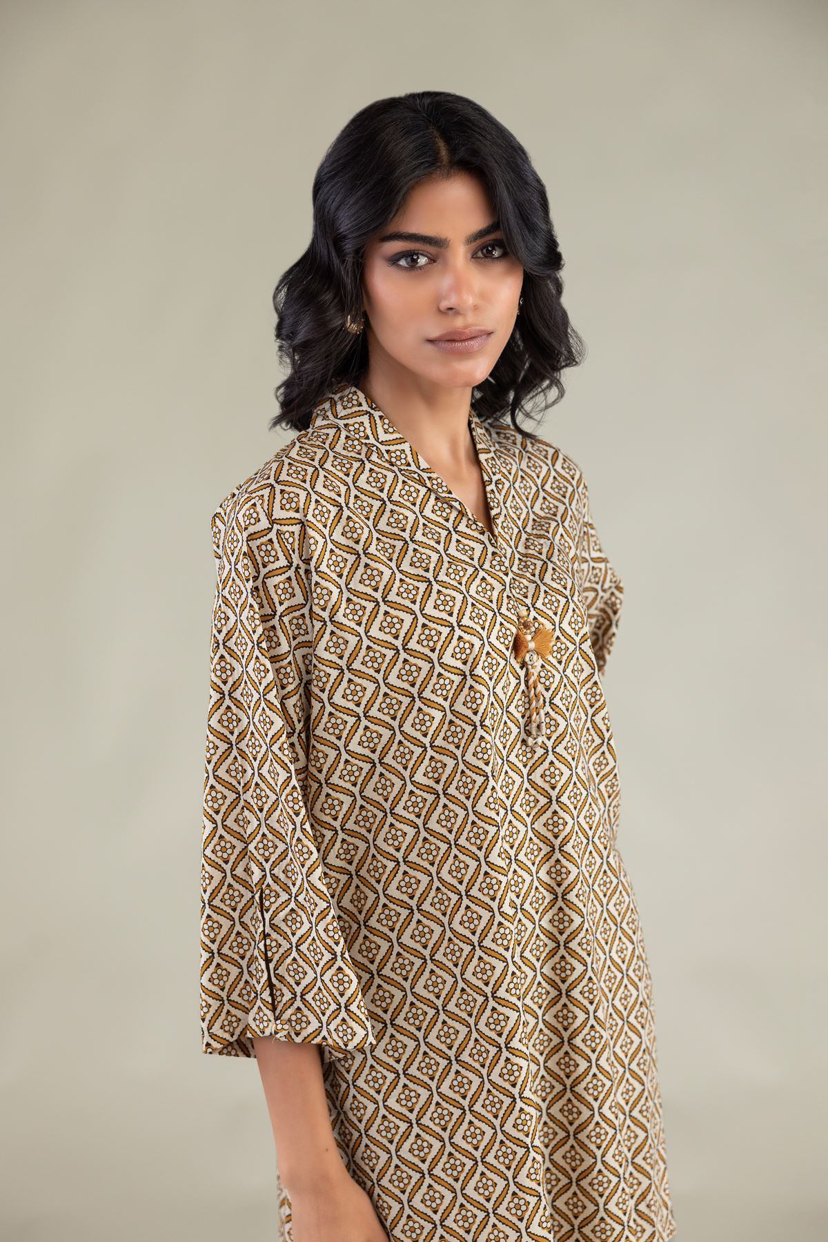 Short Cambric Kurta