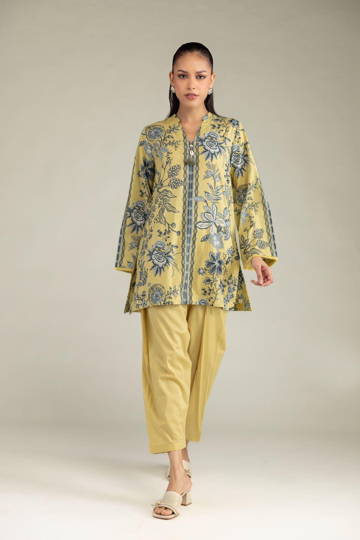 Solid Cambric Shalwar