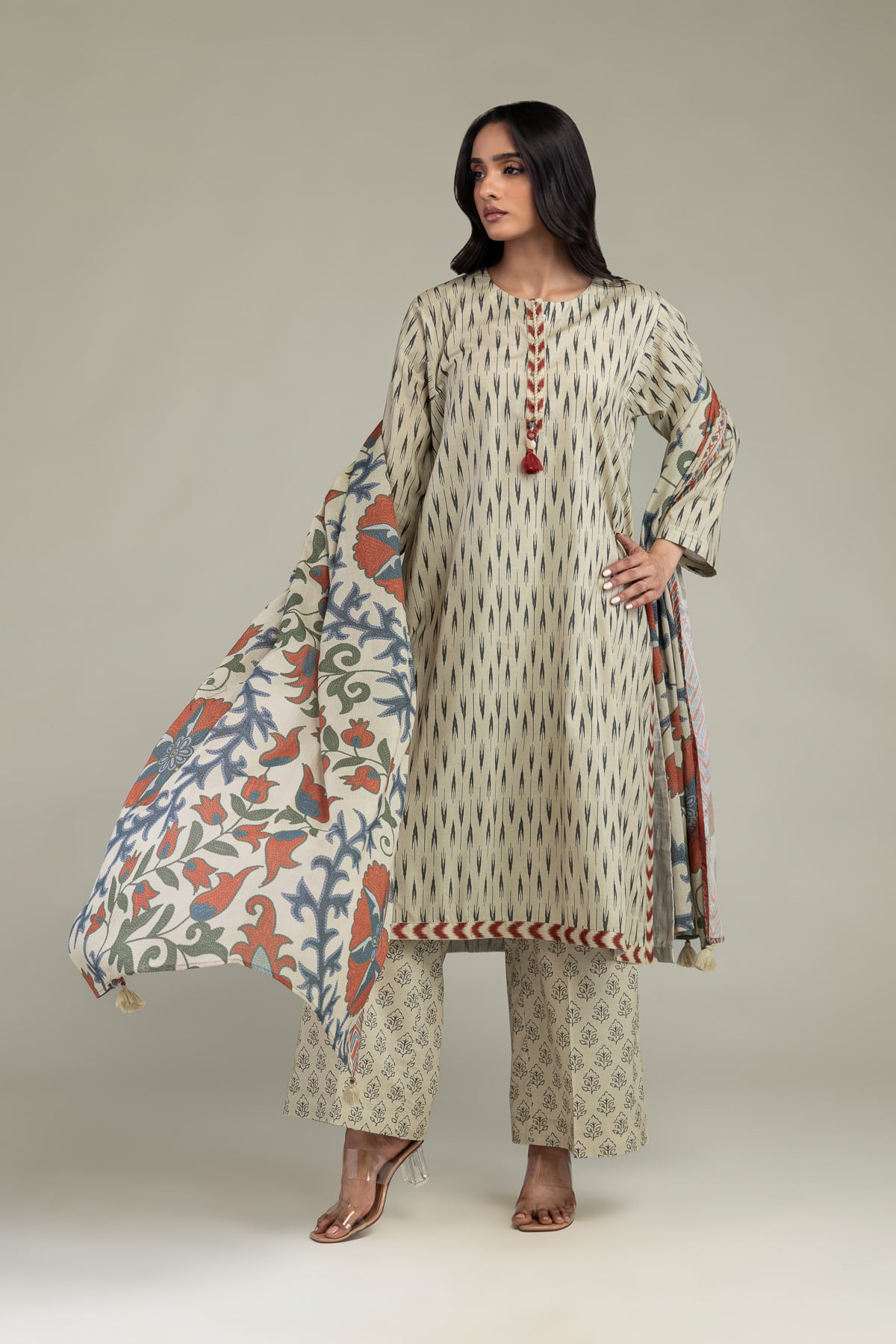 Long Cambric Kurta