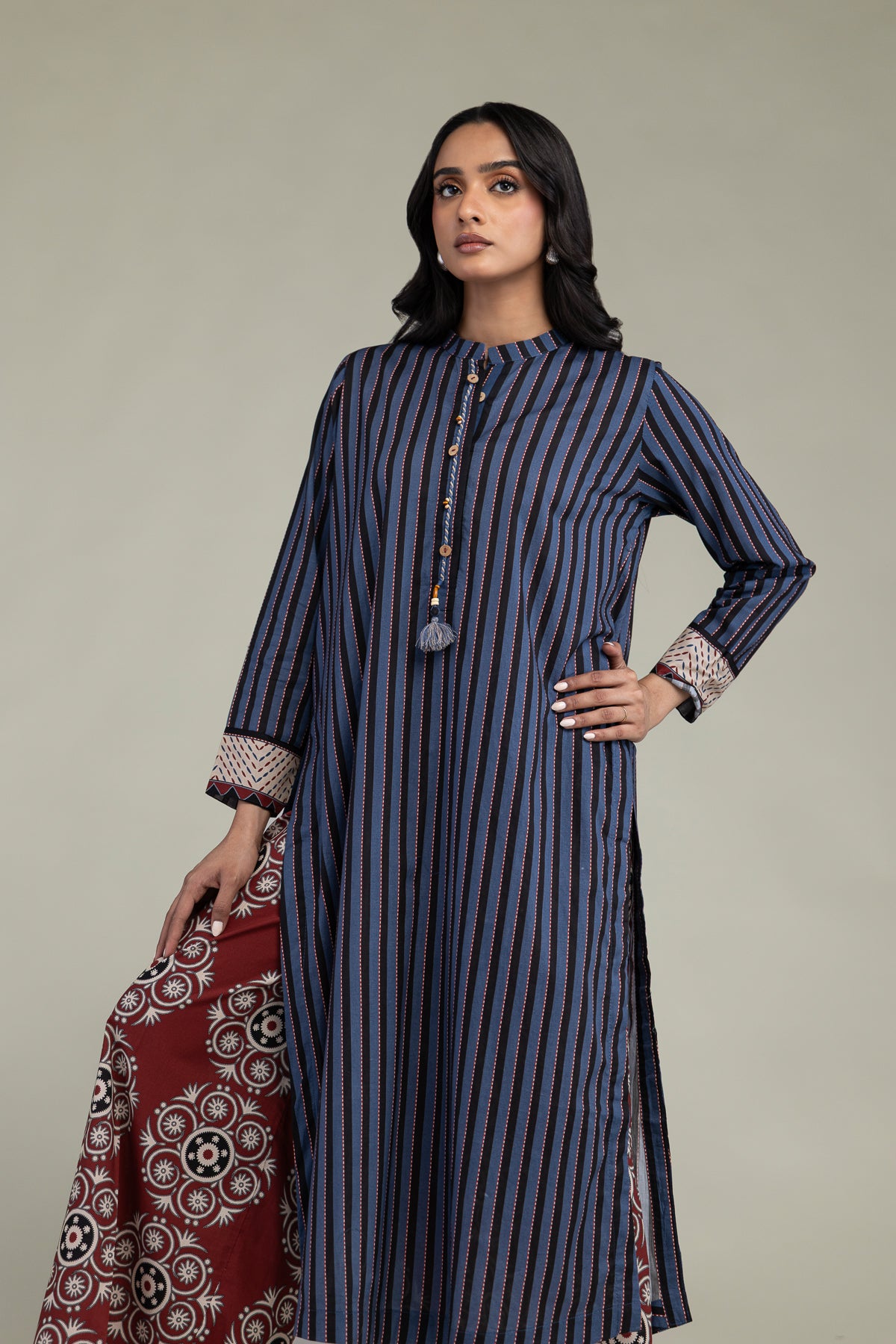 Printed Cambric Kurta