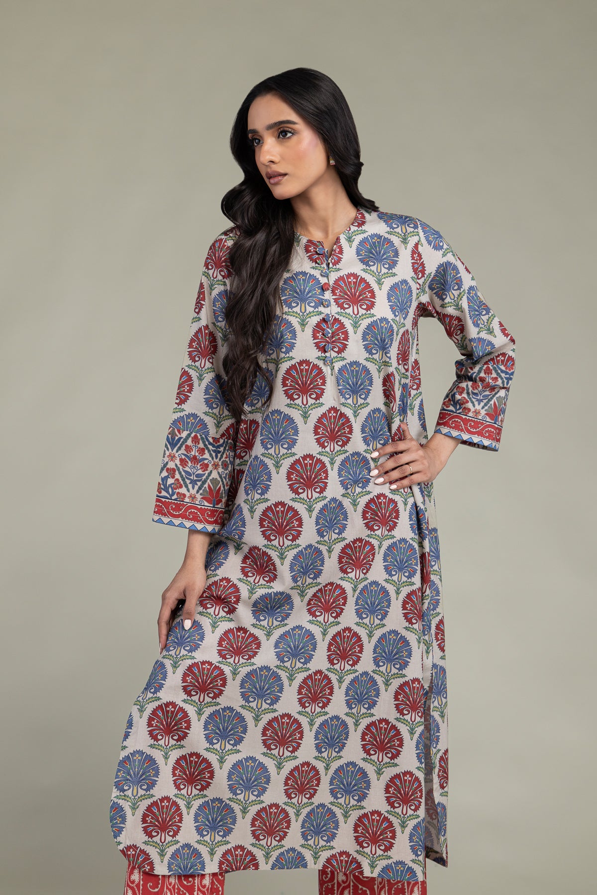 Long Cambric Kurta