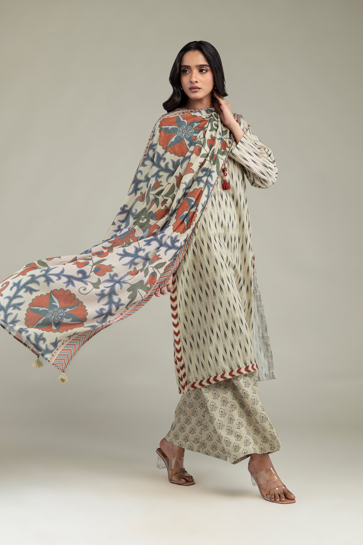 Printed Cambric Pants