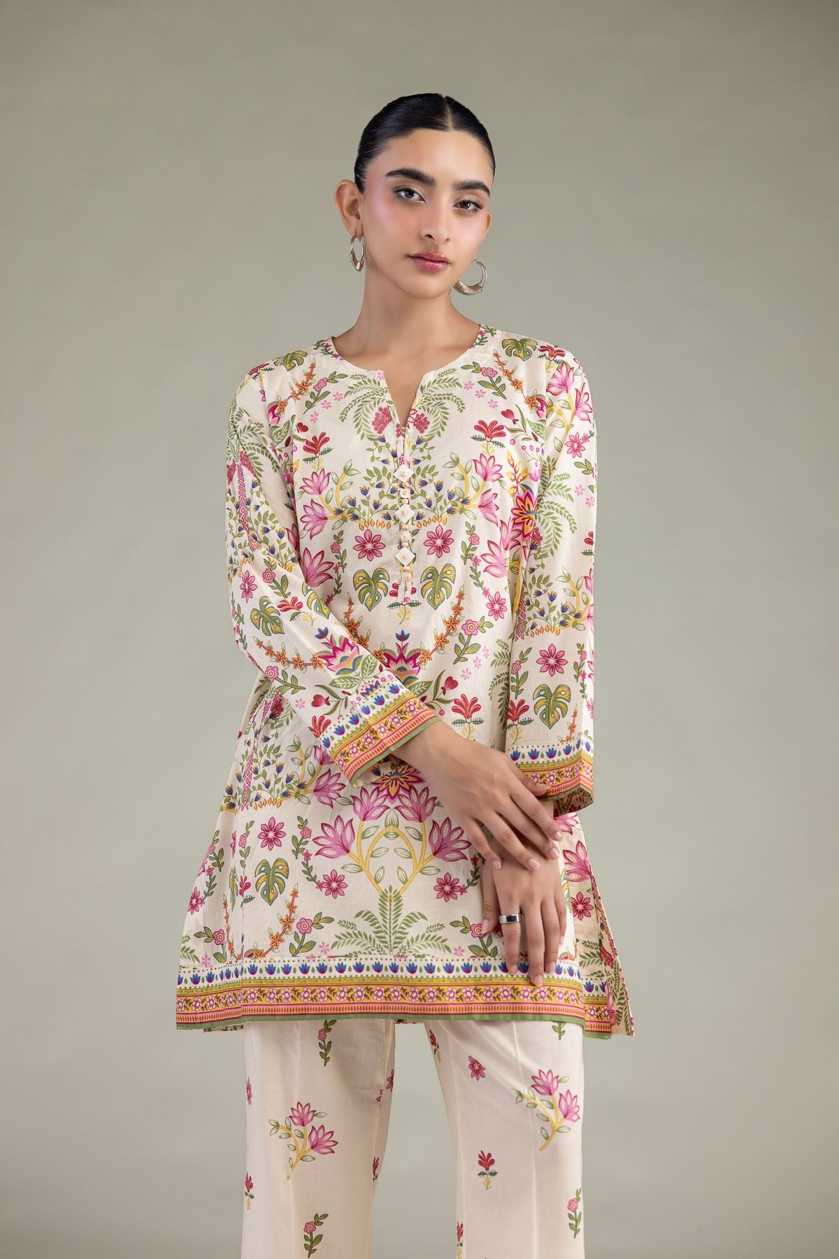 Short Cambric Kurta