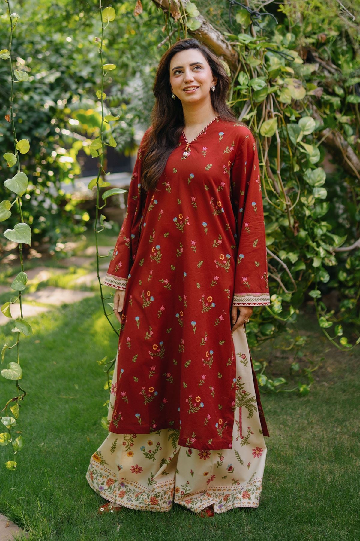 Long Cambric Kurta