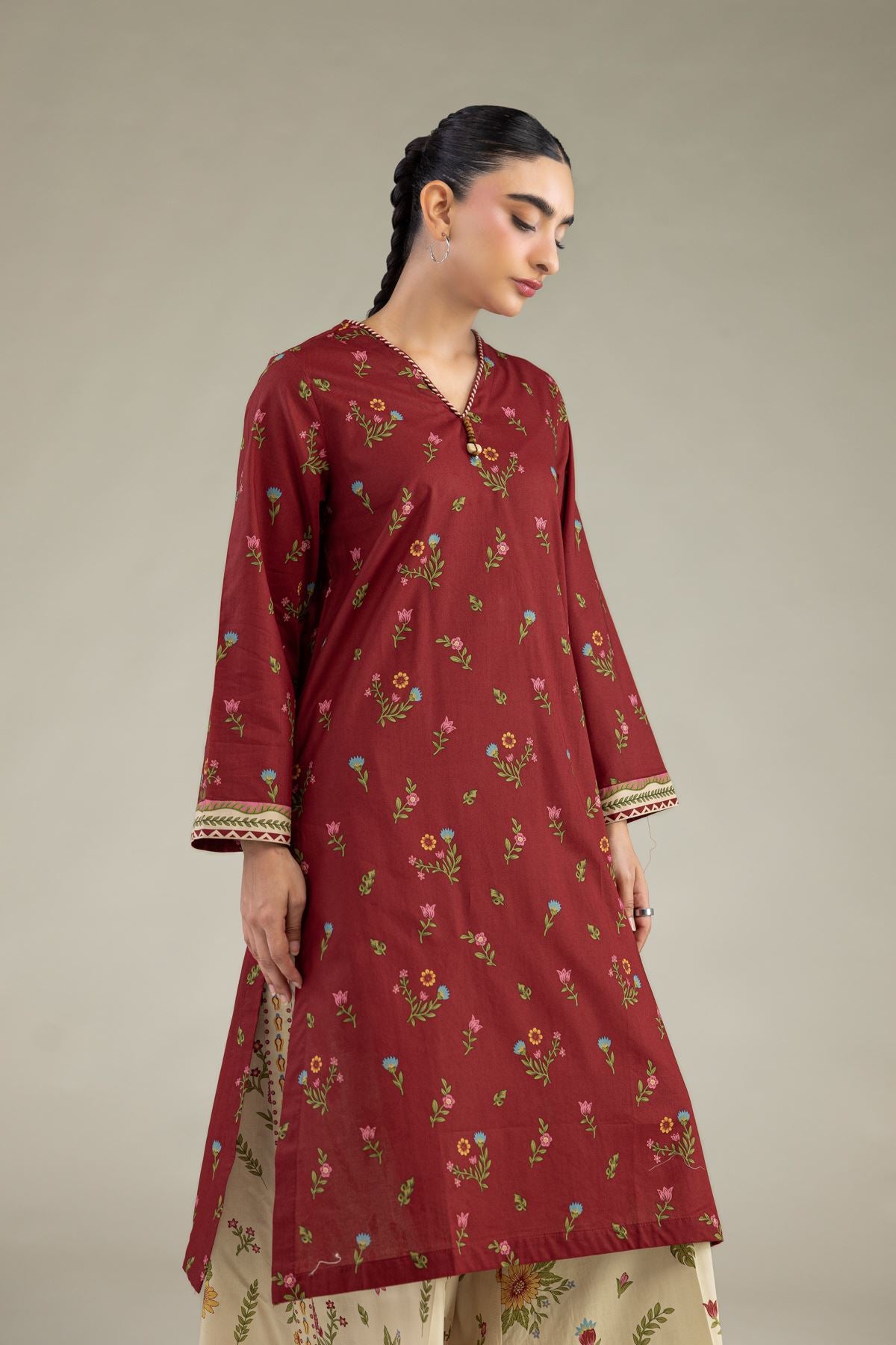 Long Cambric Kurta