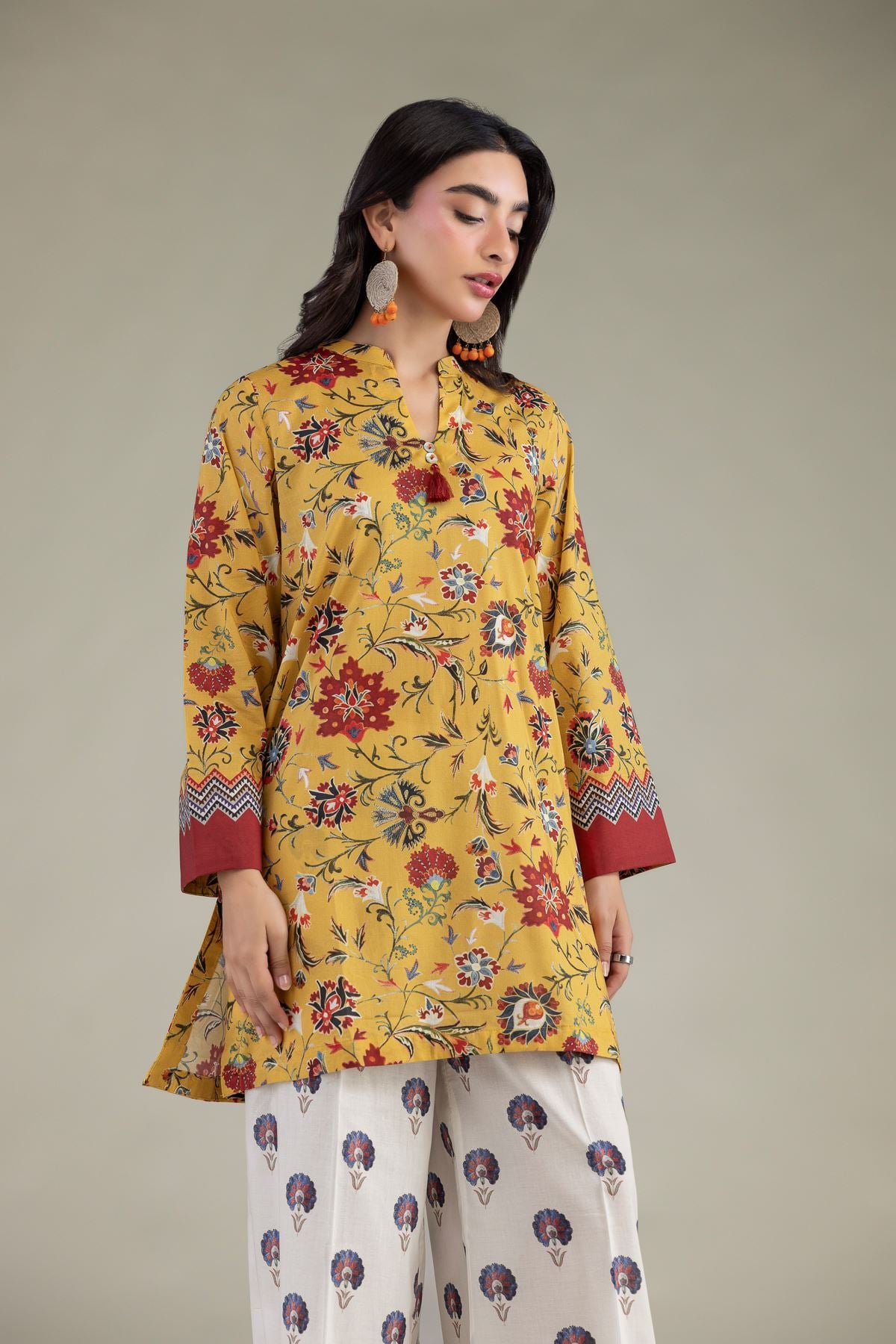 Short Cambric Kurta