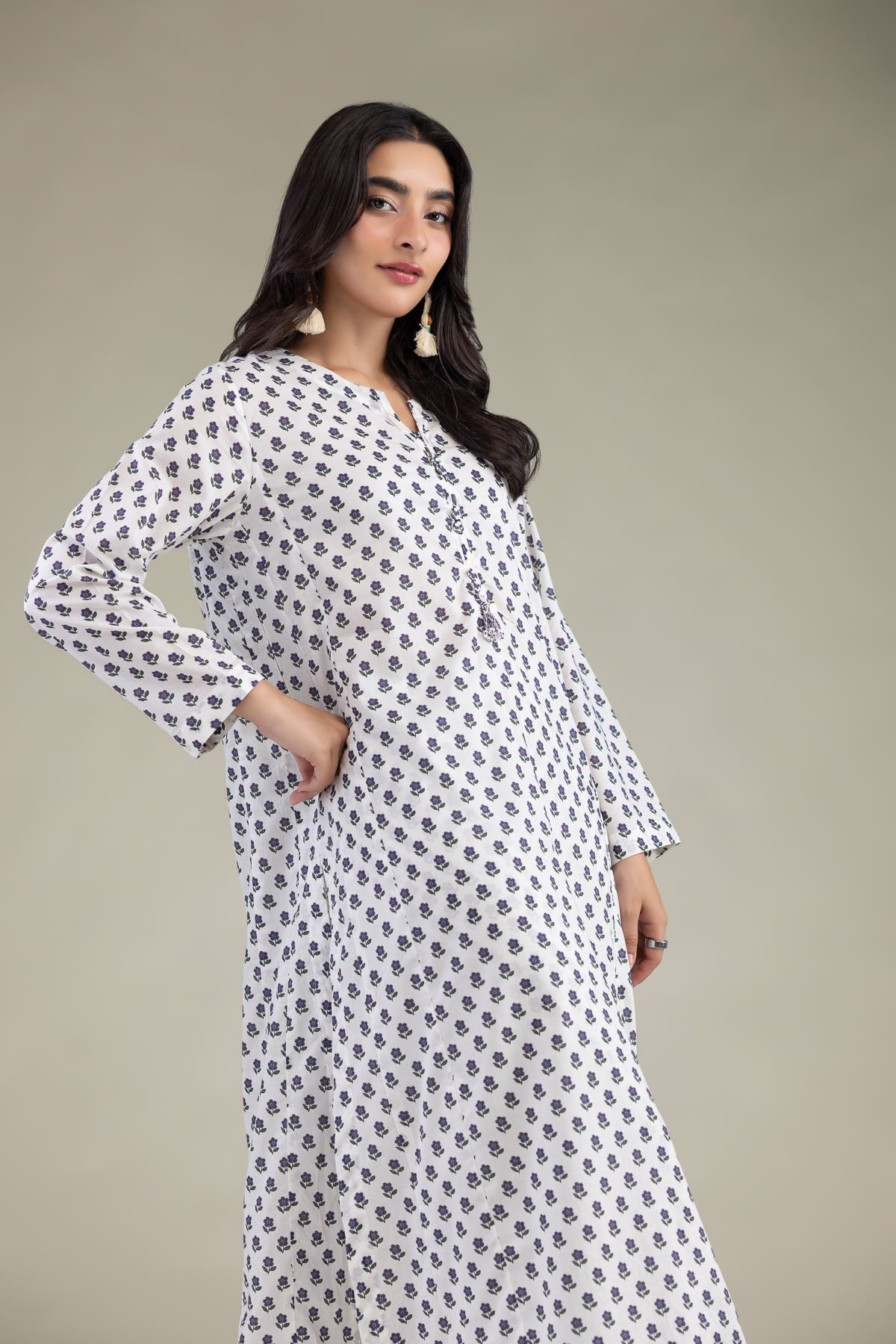White Cambric Kurta