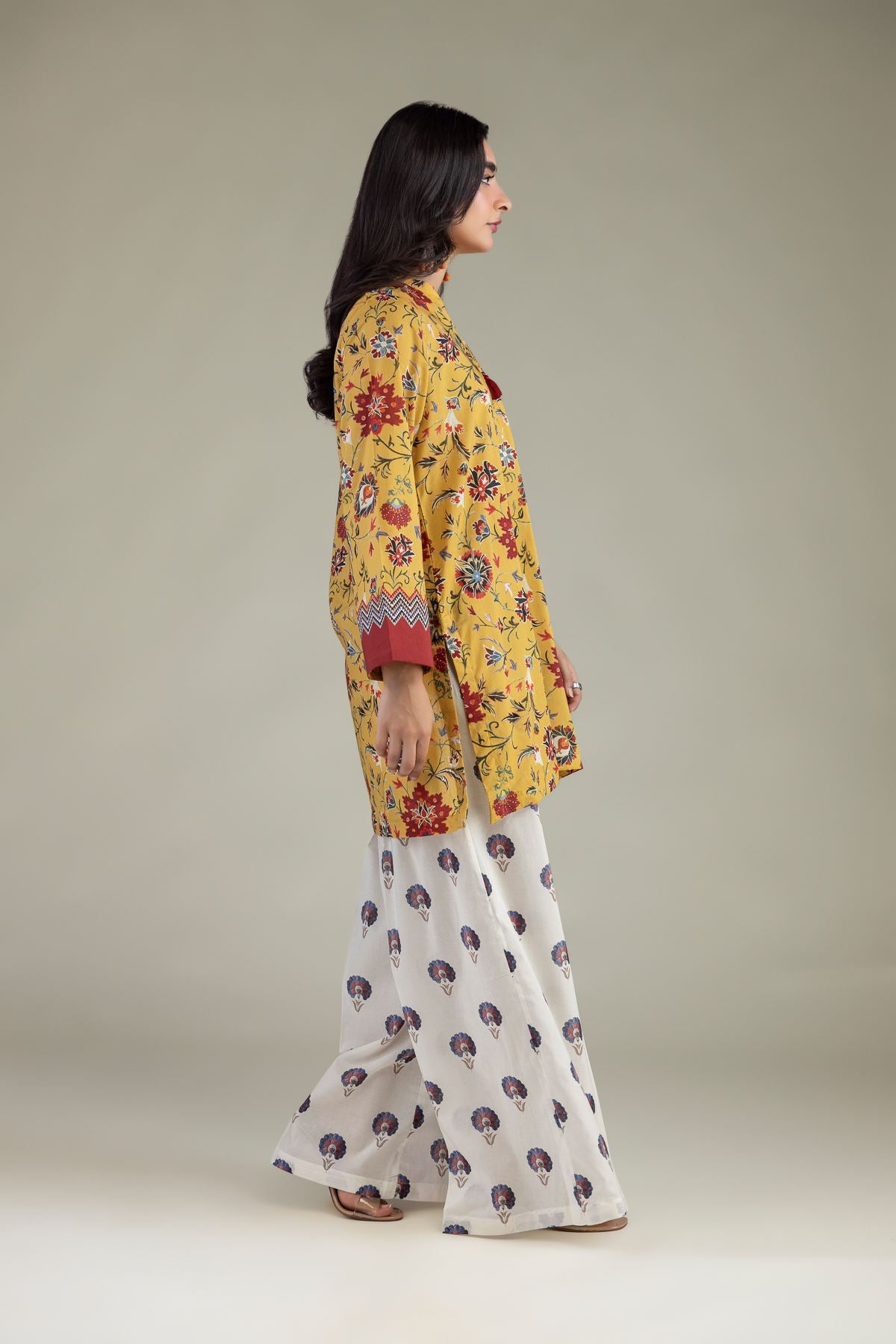 Floral Cambric Pants