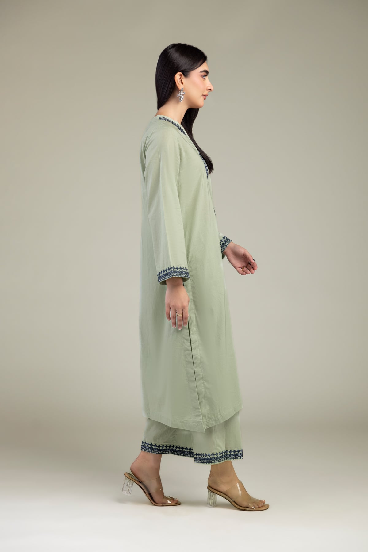 Mint Cambric Pants
