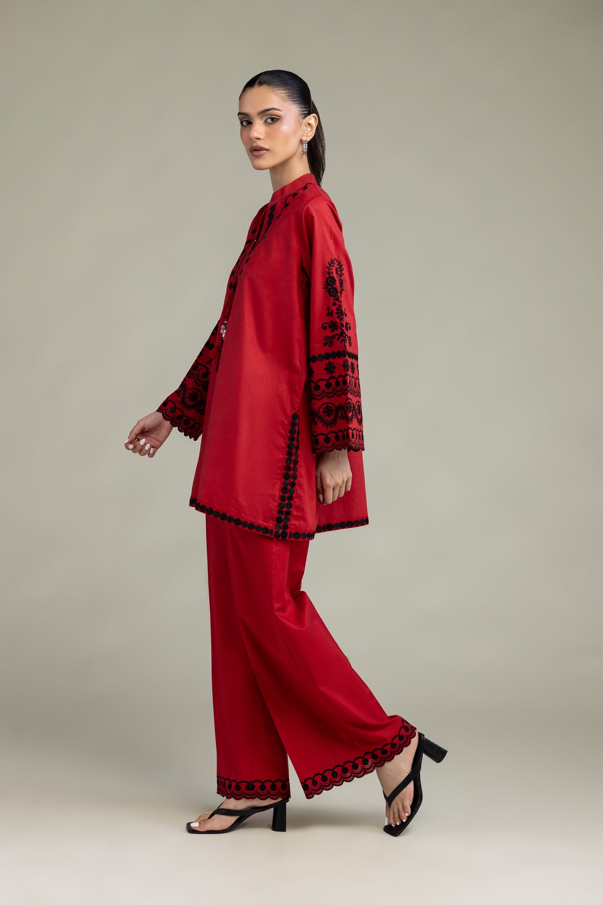 Red Cambric Pants