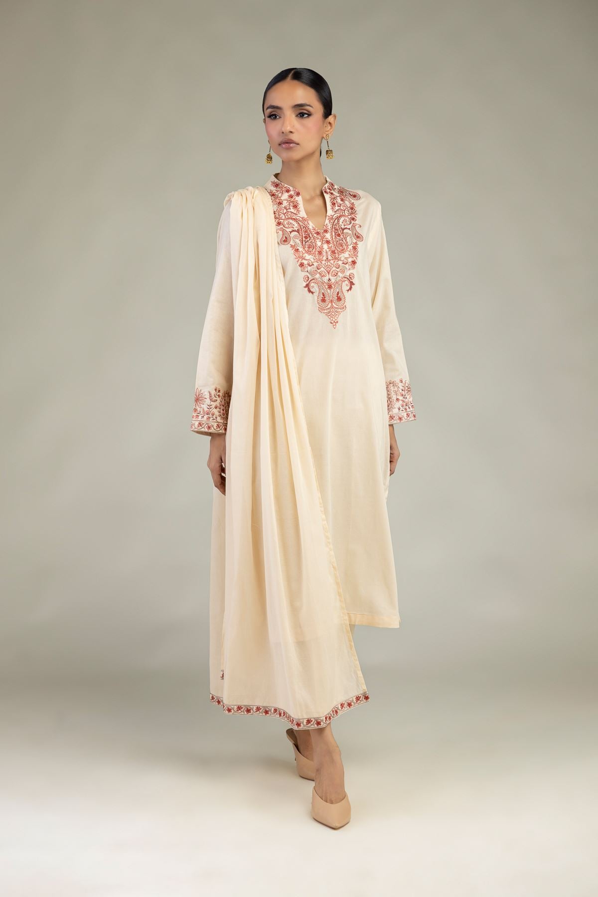 Long Cambric Kurta