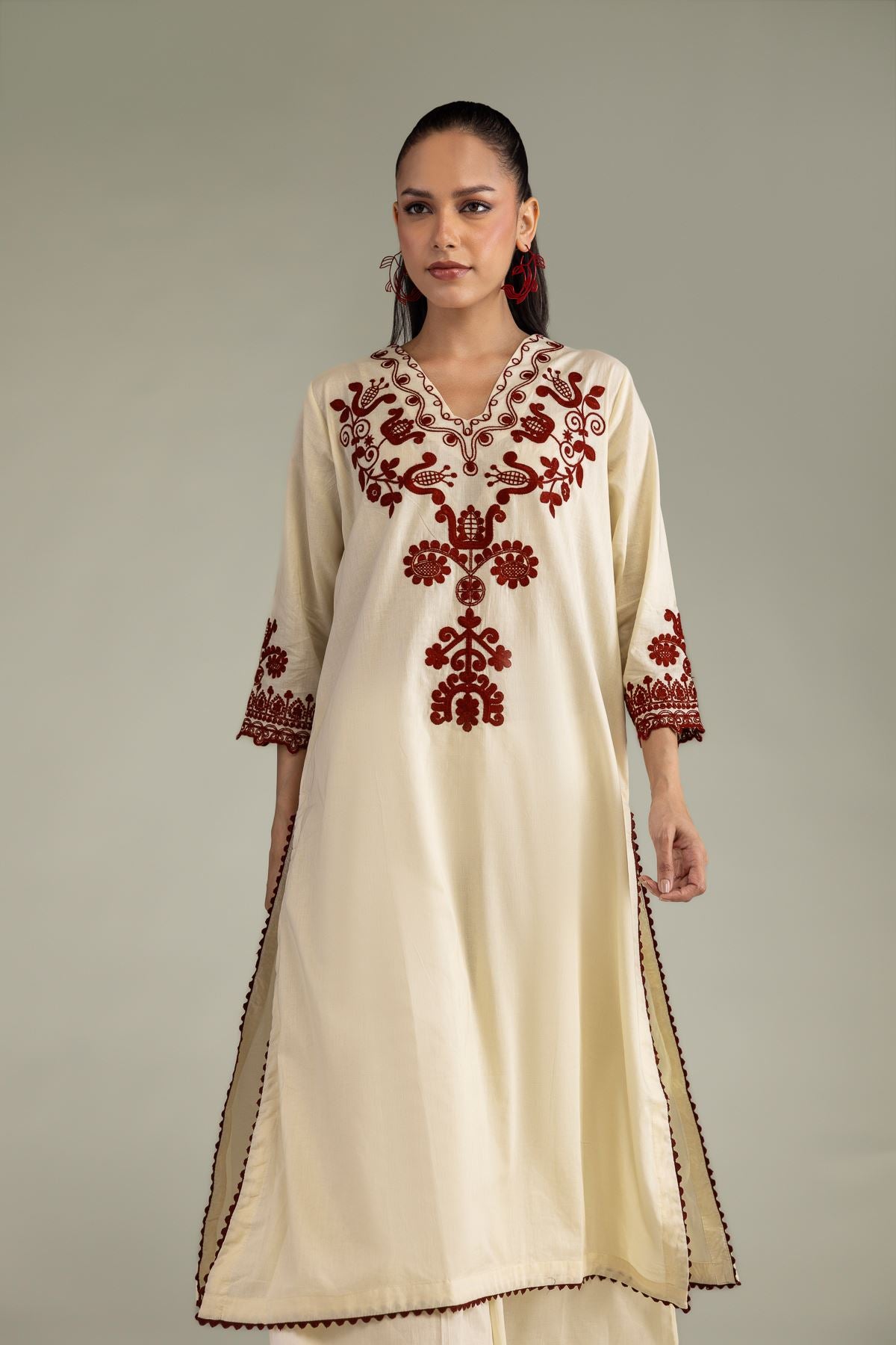 Long Cambric Kurta