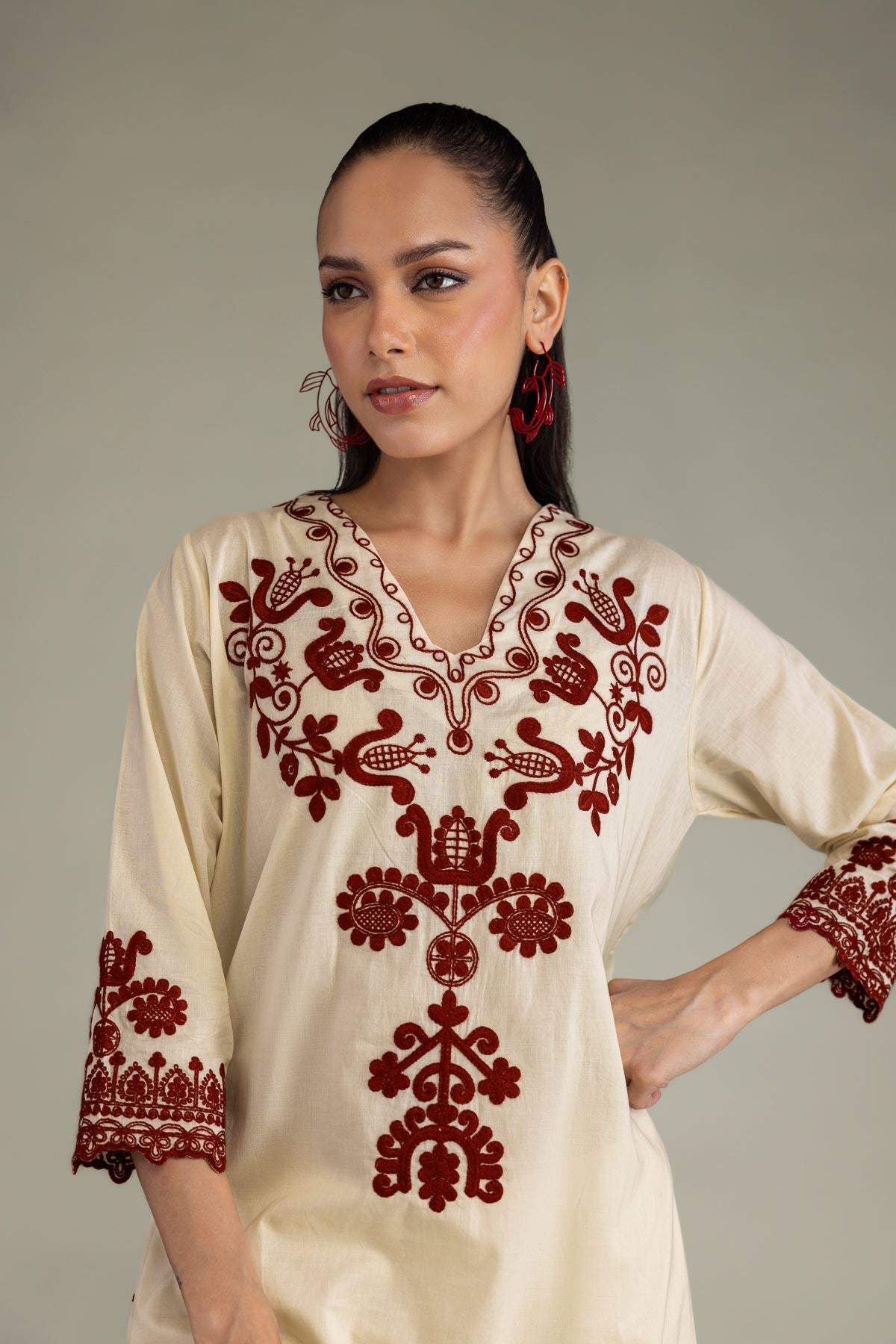 Long Cambric Kurta