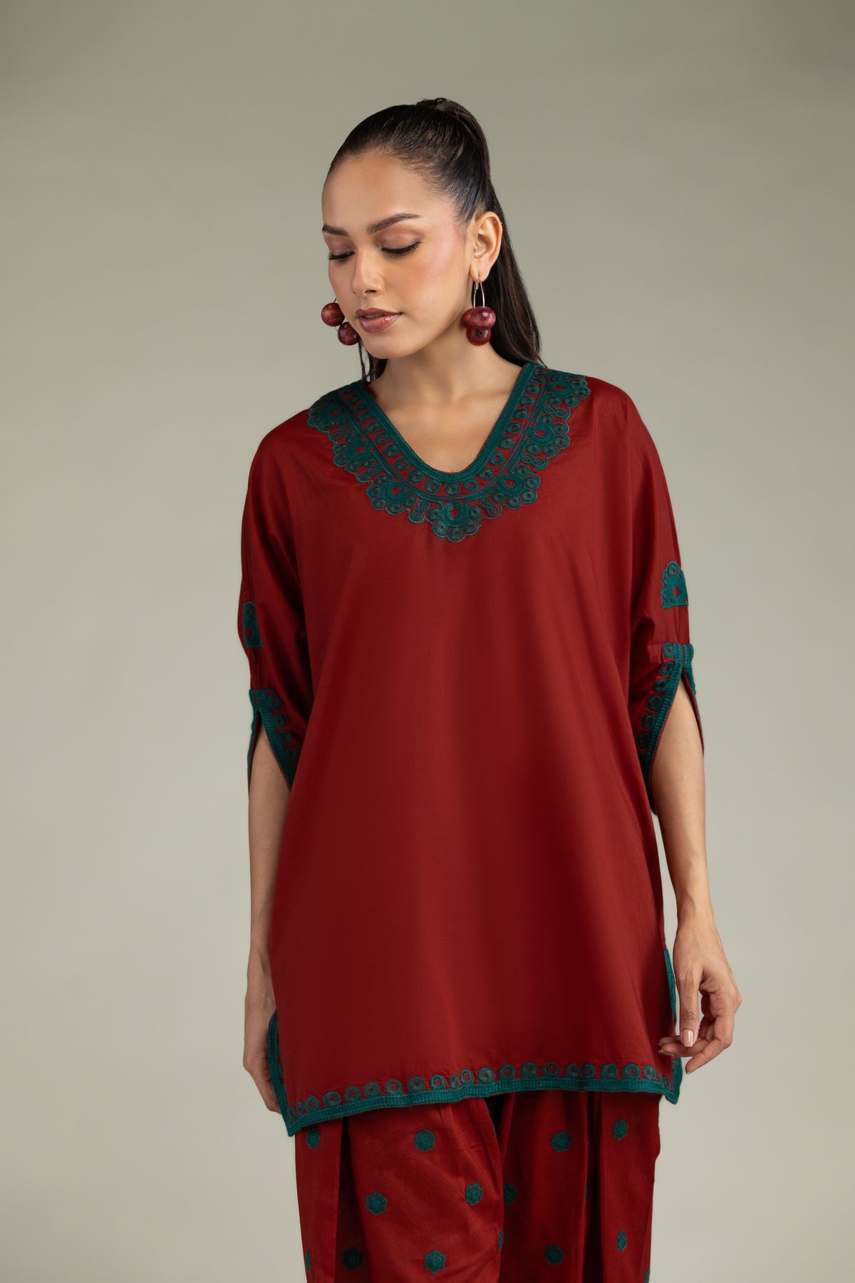 Solid Cambric Kurta