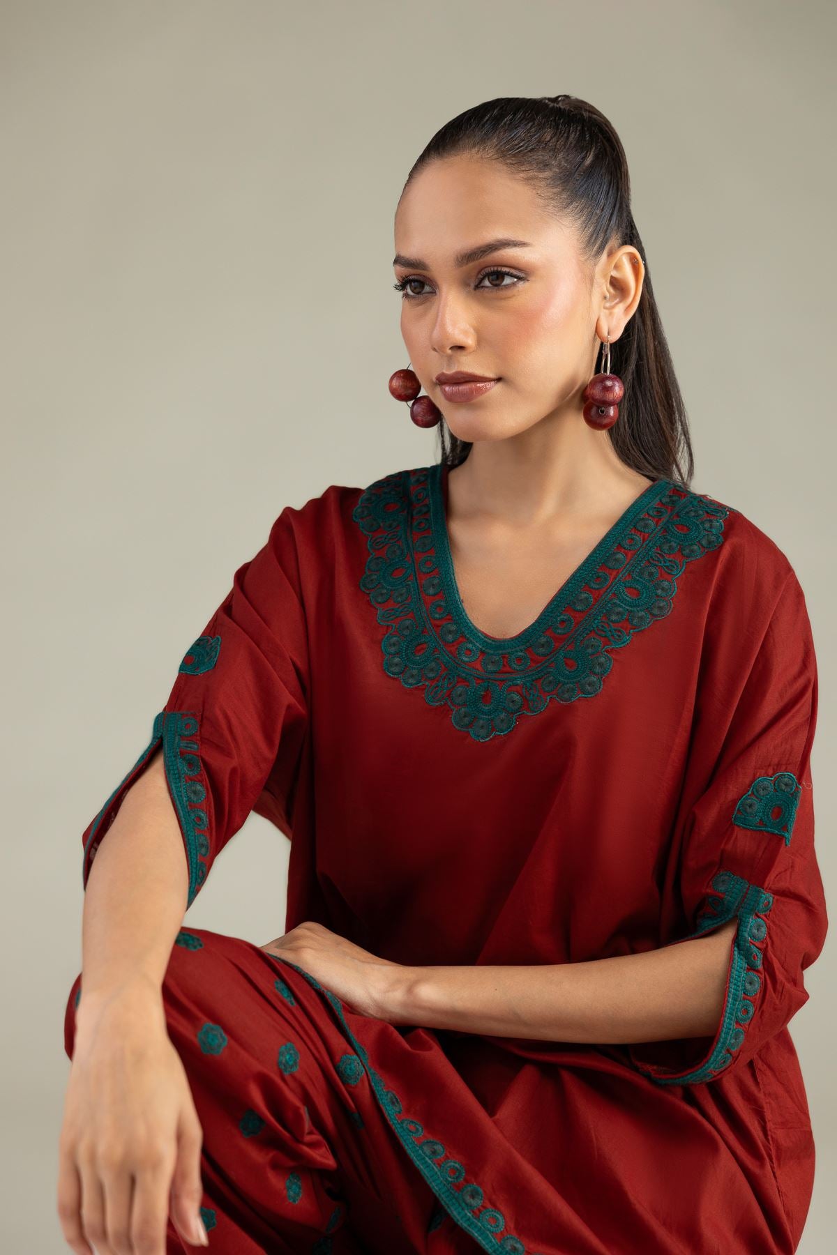 Solid Cambric Kurta