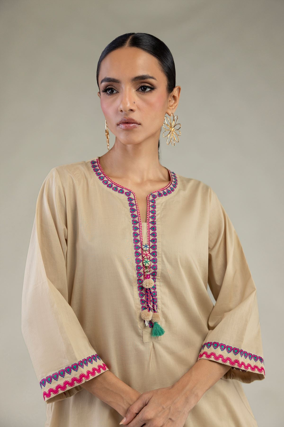 Short Cambric Kurta