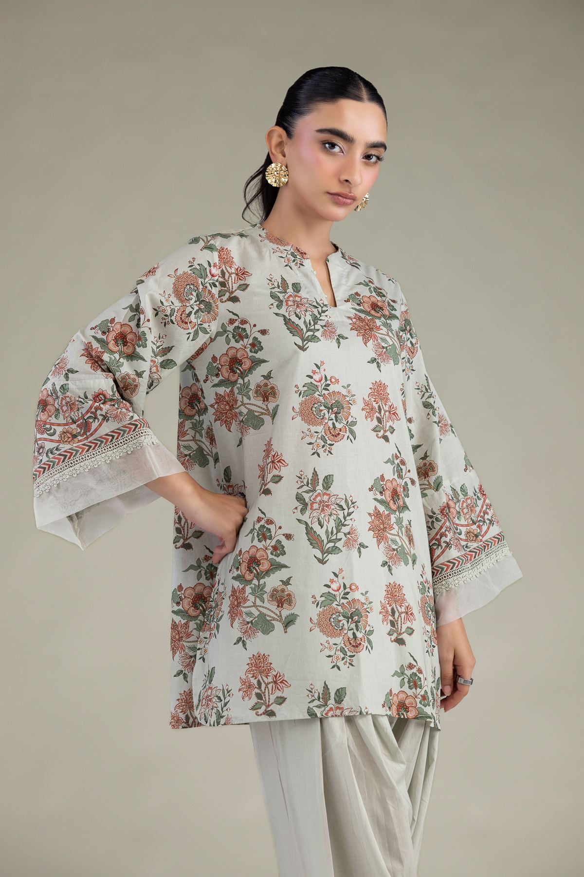 Short Cambric Kurta