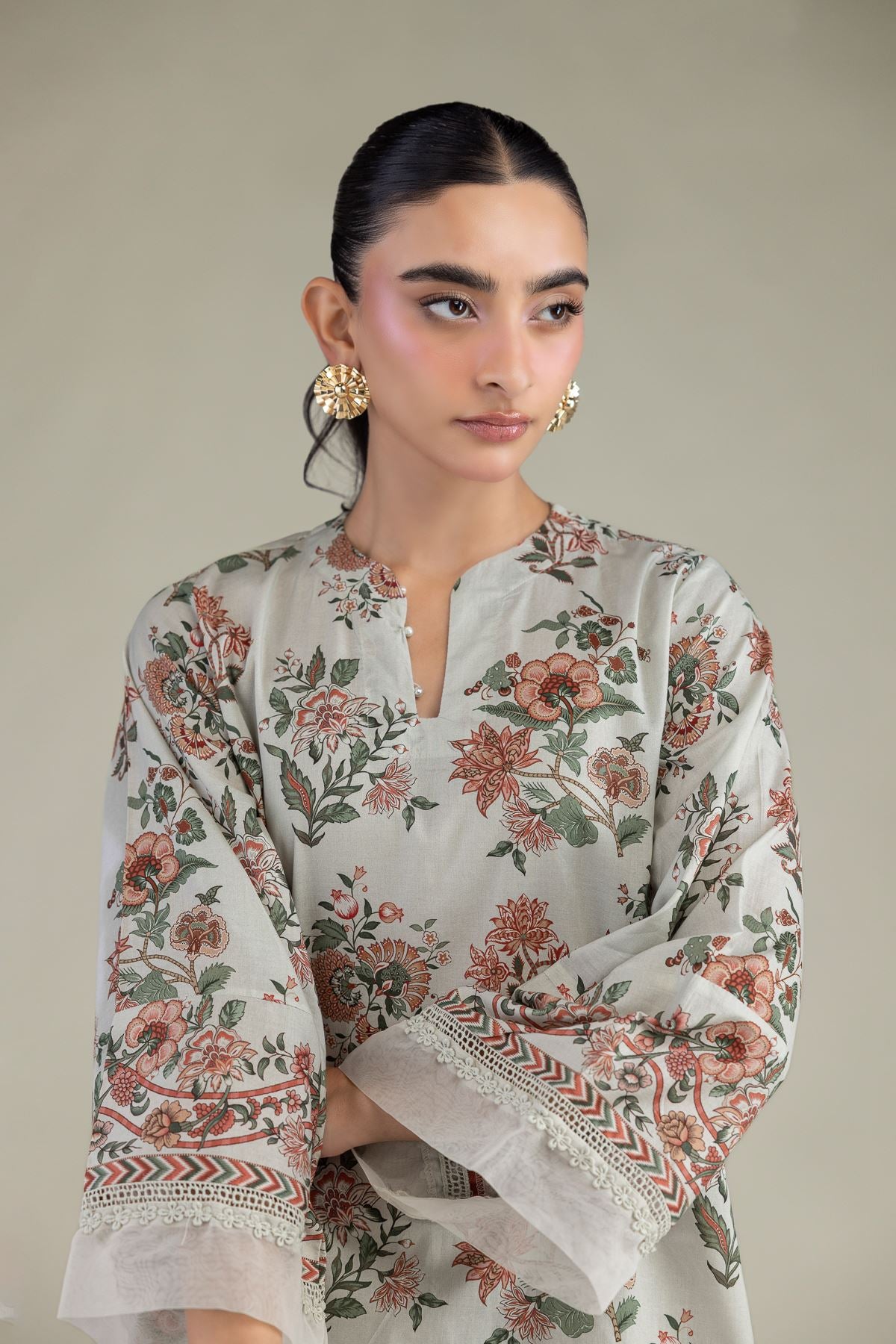 Short Cambric Kurta