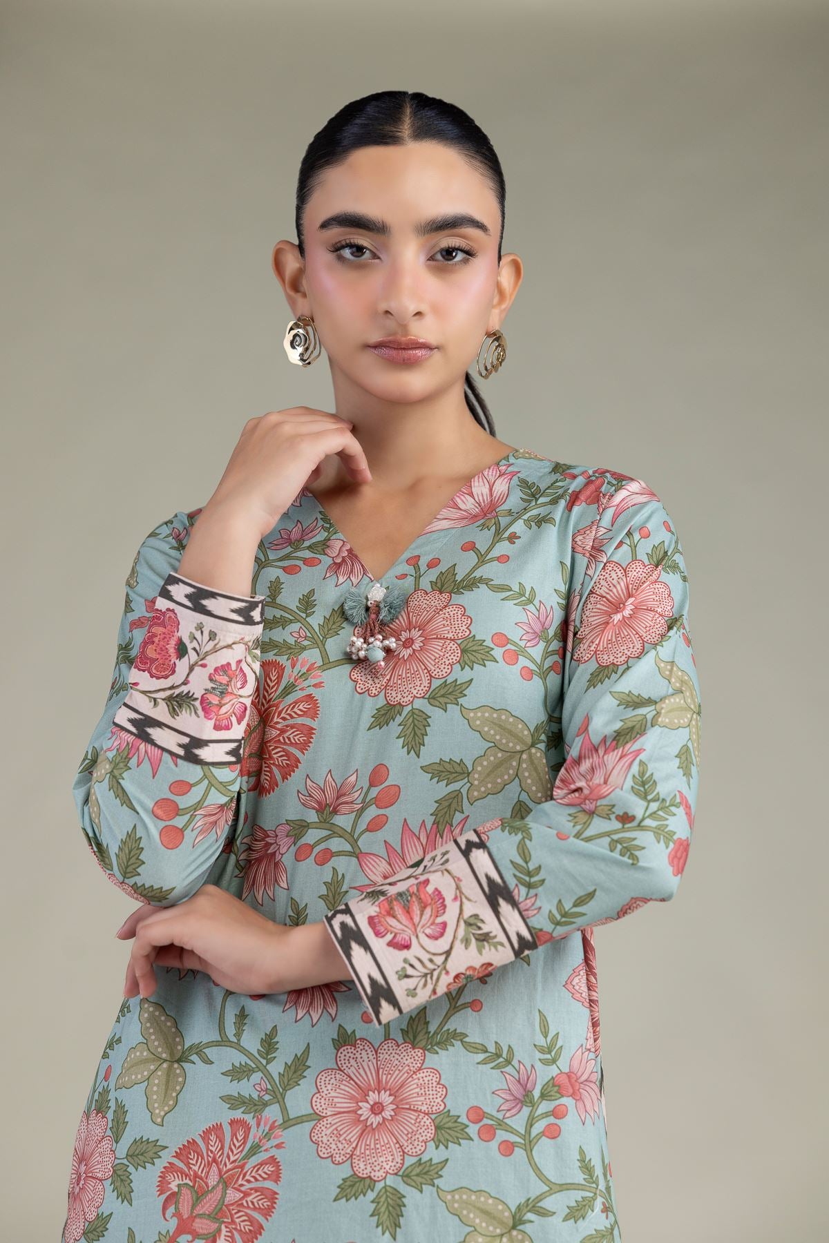 Cambric Longline Kurta