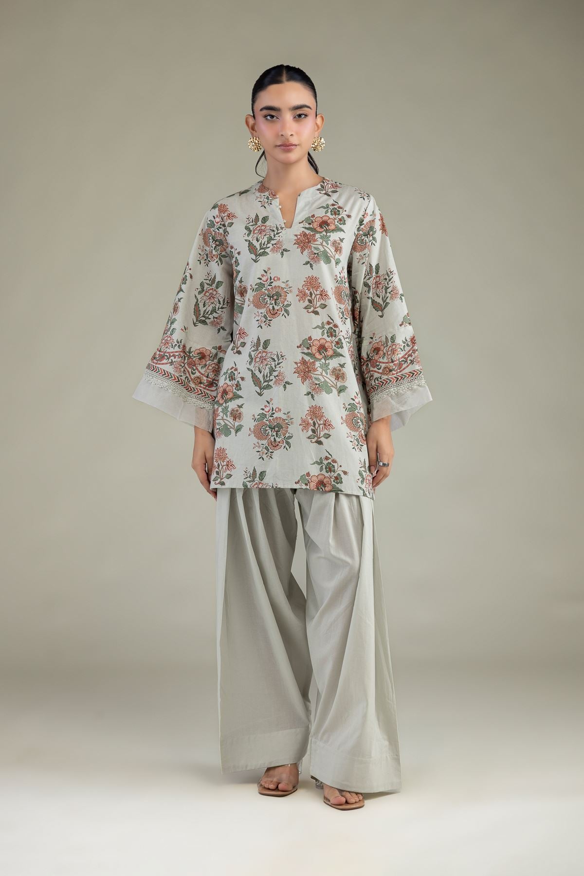 Solid Cambric Shalwar