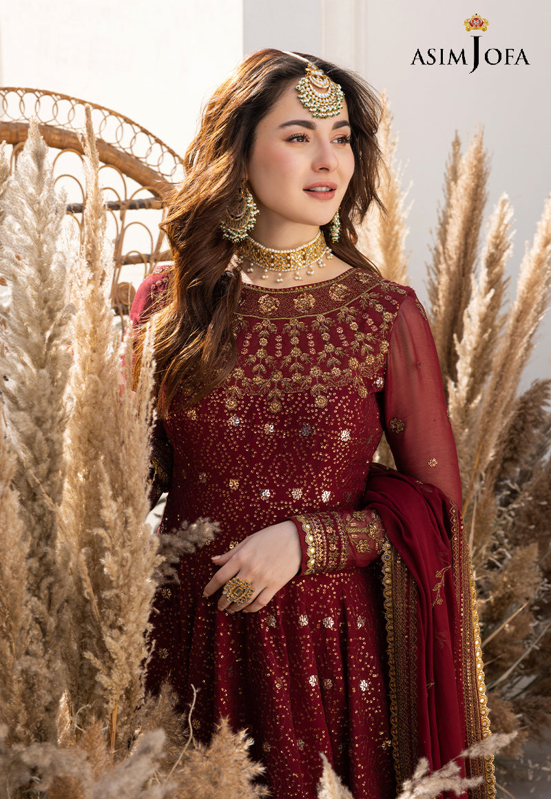 AJHJ-20 EMBROIDERED CHIFFON 3 PCS