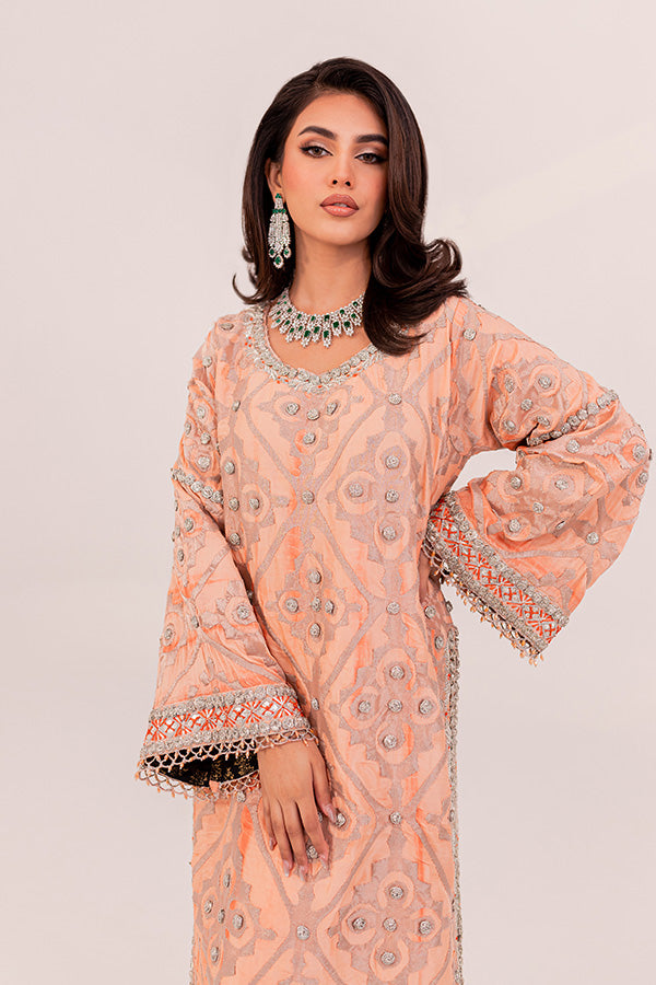 Nauratan | The Silk Series - Peach Sorbet