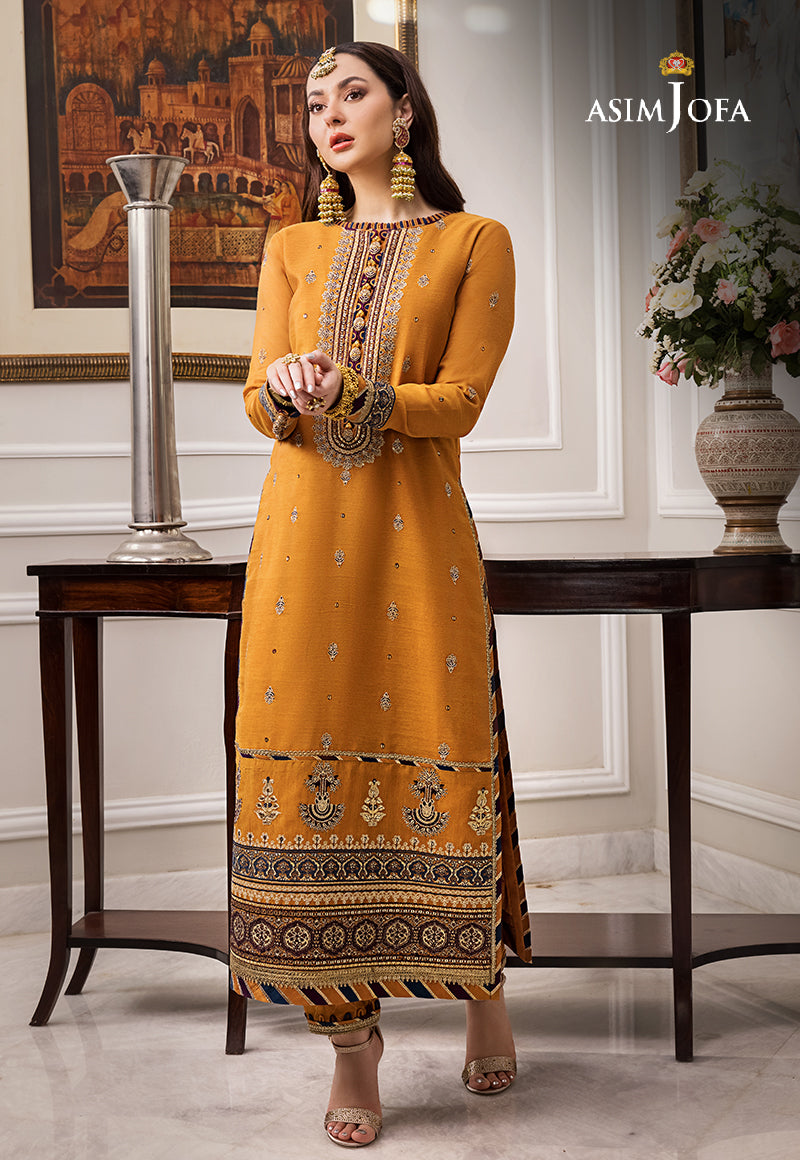 AJZS-11 EMBROIDERED PAPER COTTON 2 PCS