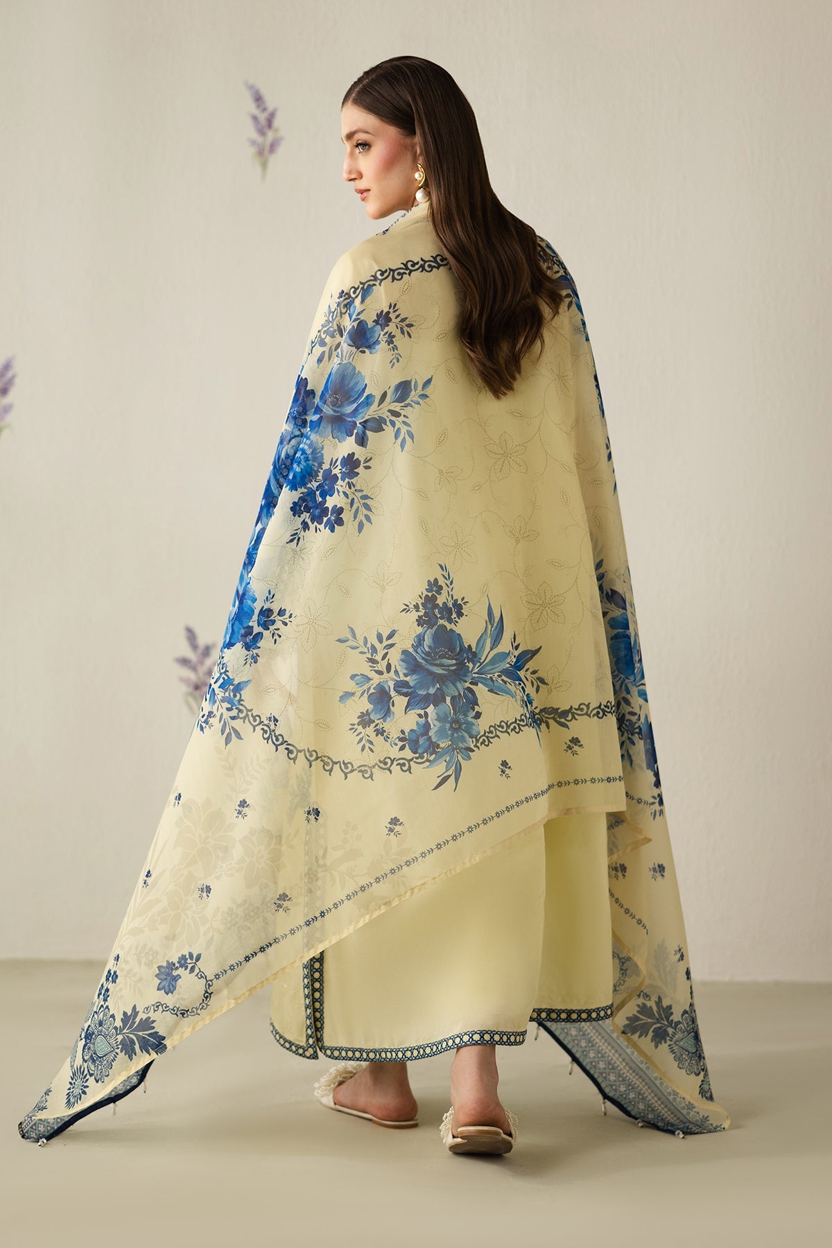 EMBROIDERED LAWN UF-4452
