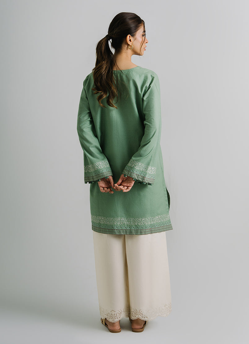 Embroidered Kurta - 13589251351020