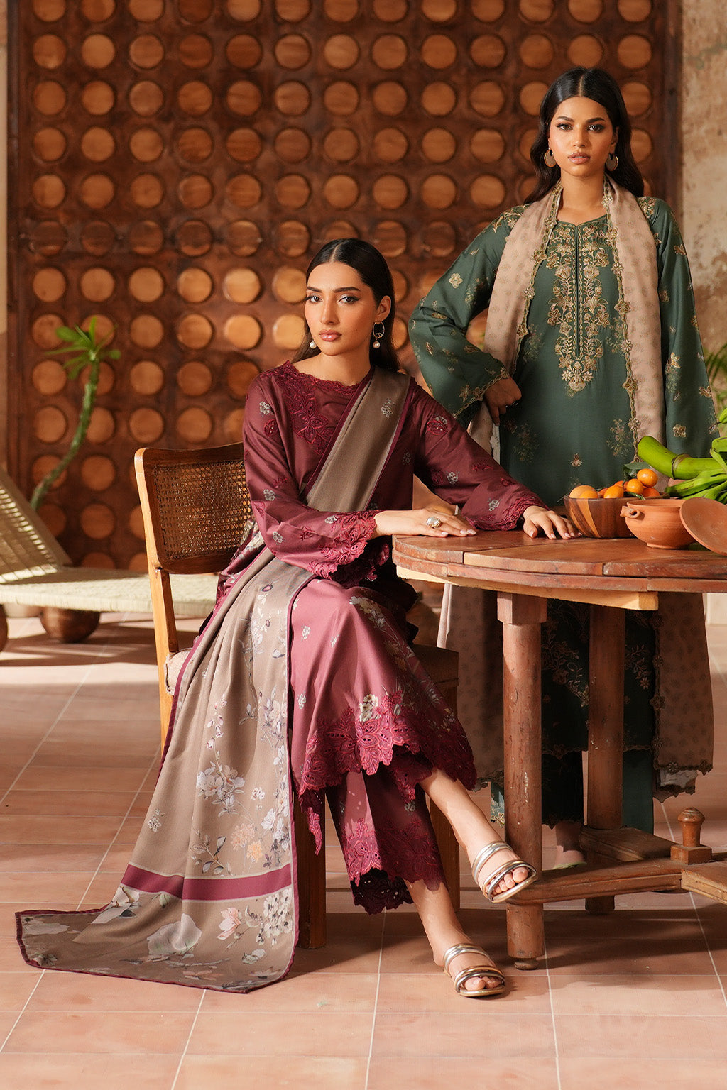 IPF-05 Embroidered Printed Linen