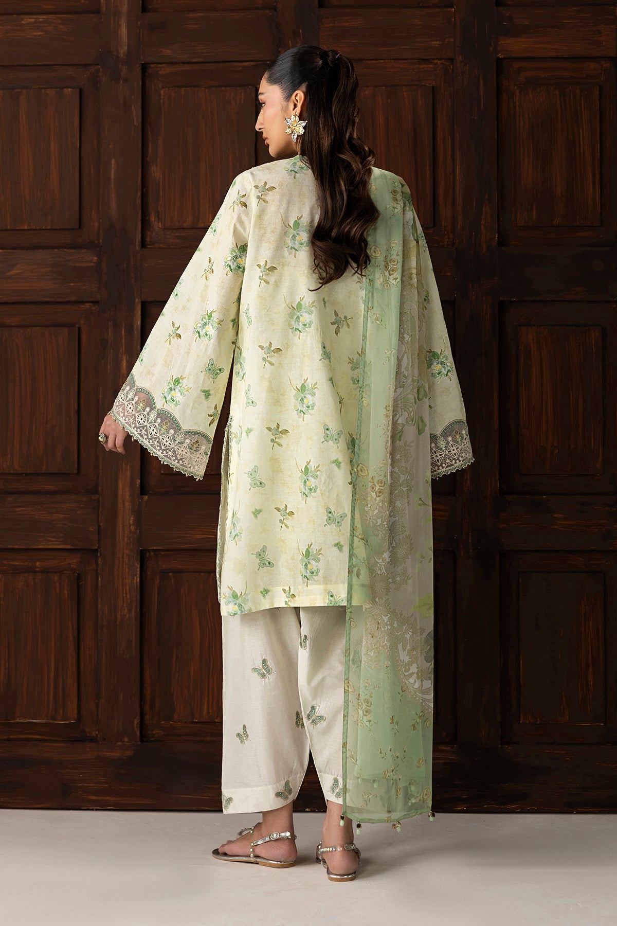EMBROIDERED LAWN SF-4420