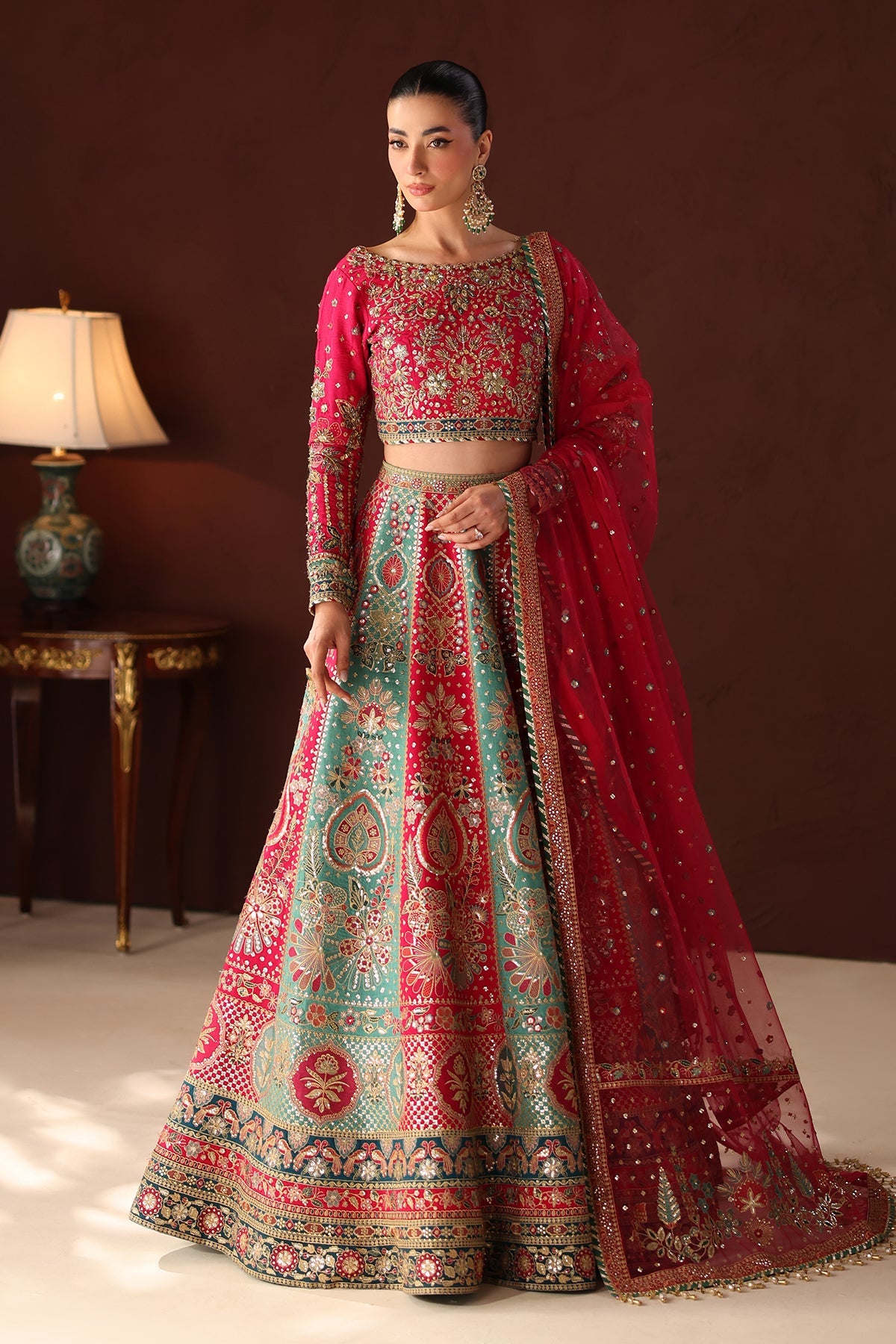 EMBROIDERED SILK UF-4489