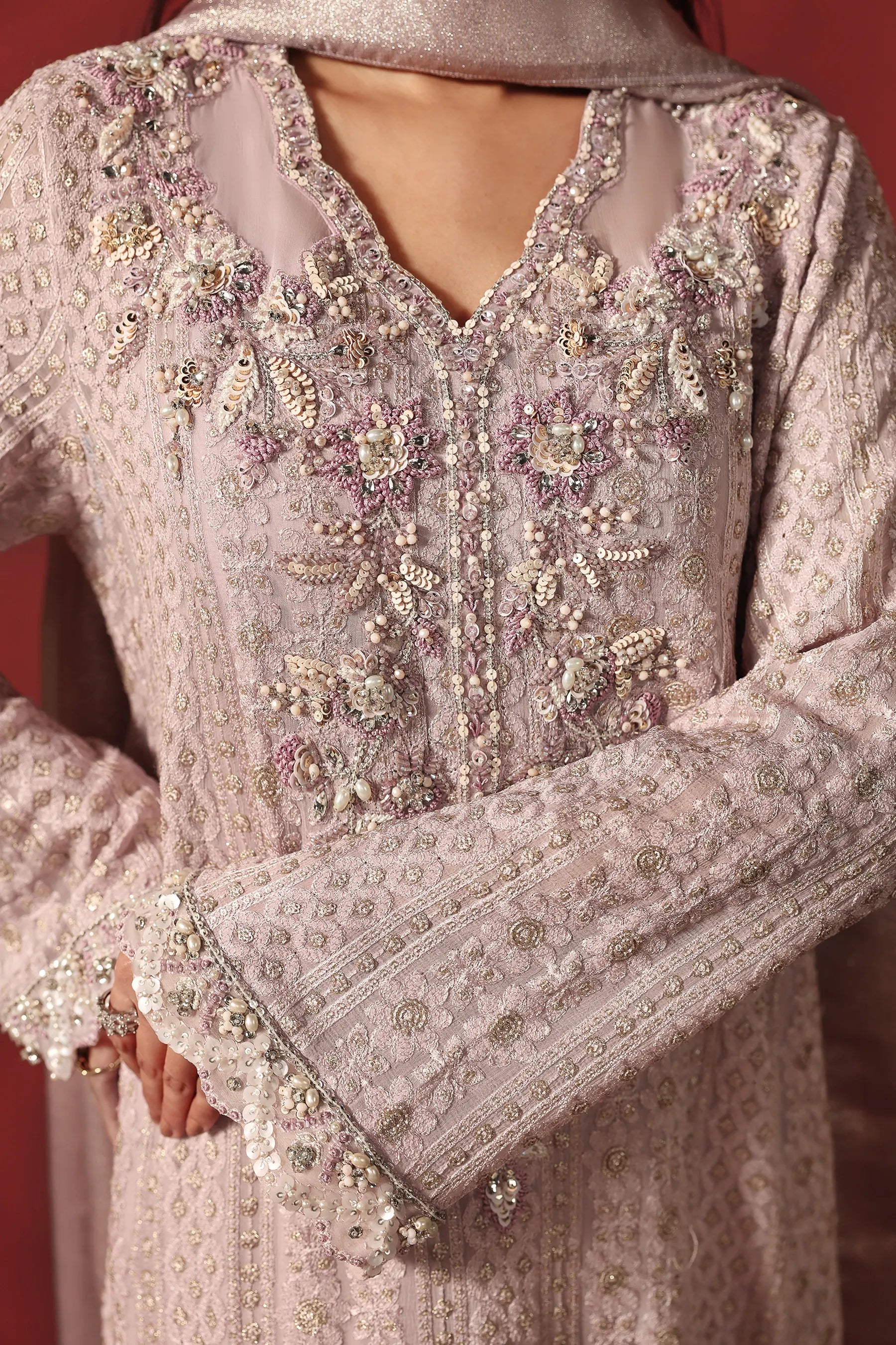 Chikankari Elegance (D-14)