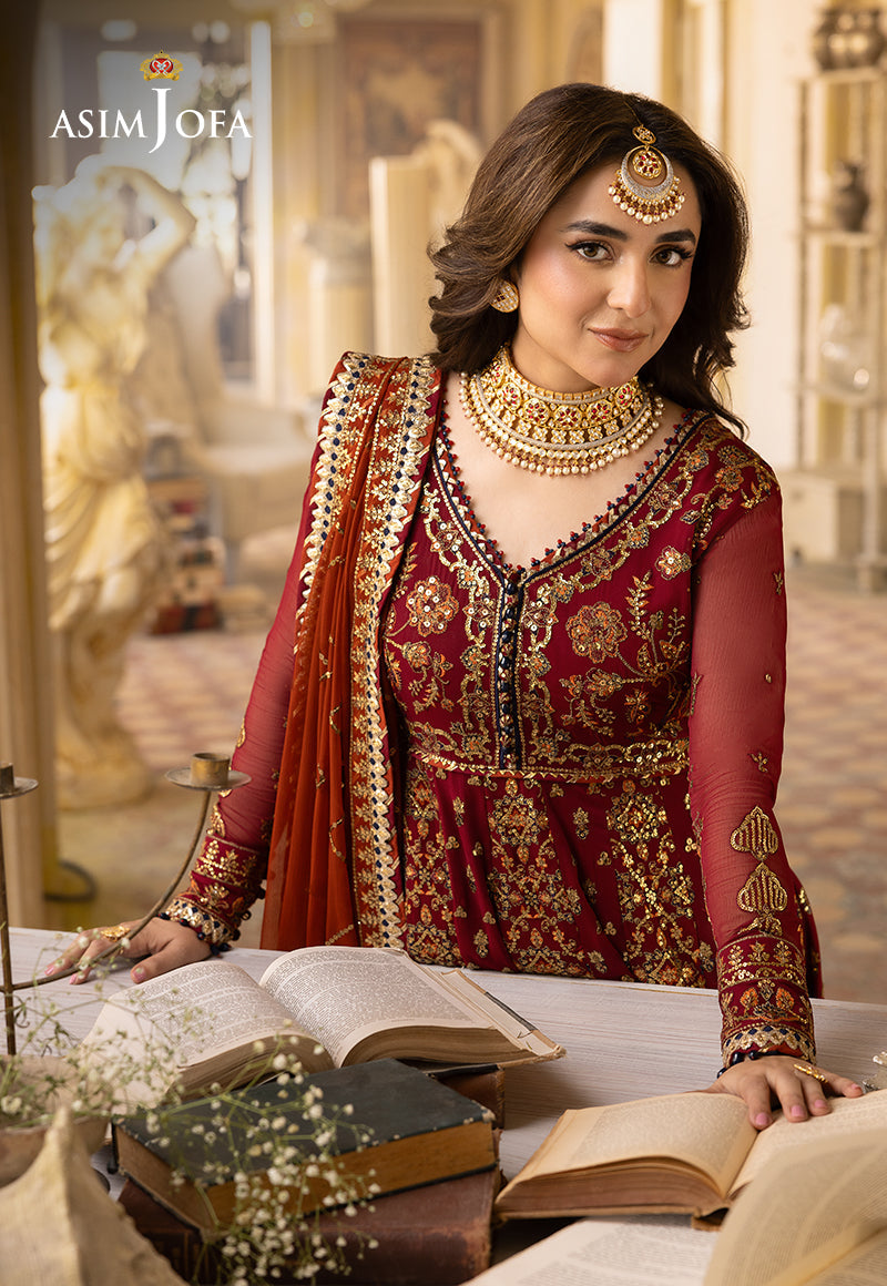 AJNB-10 EMBROIDERED CHIFFON 3 PCS